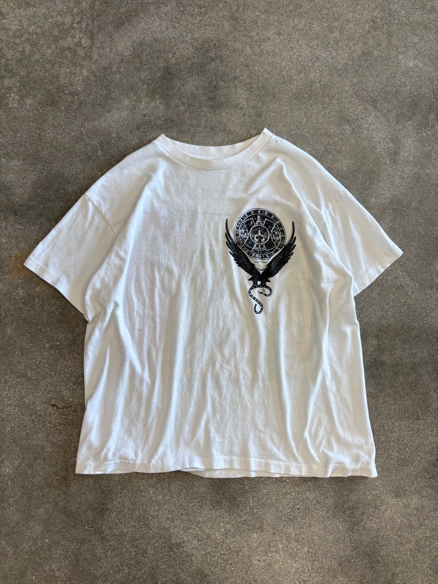 (XL) Vintage 90s Julio Cesar Chavez Boxing White T-Shirt