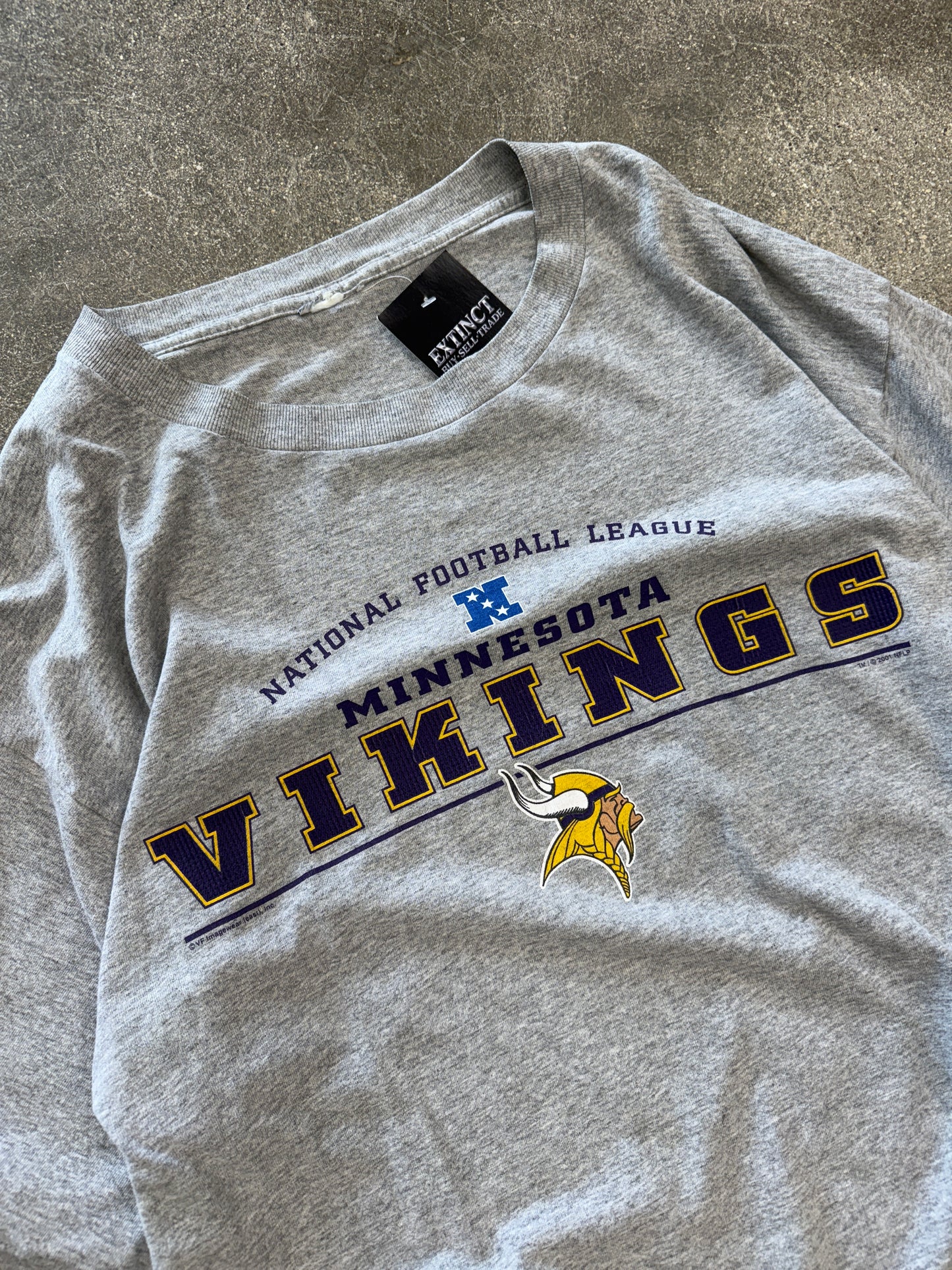(L) Vintage Vikings Tee