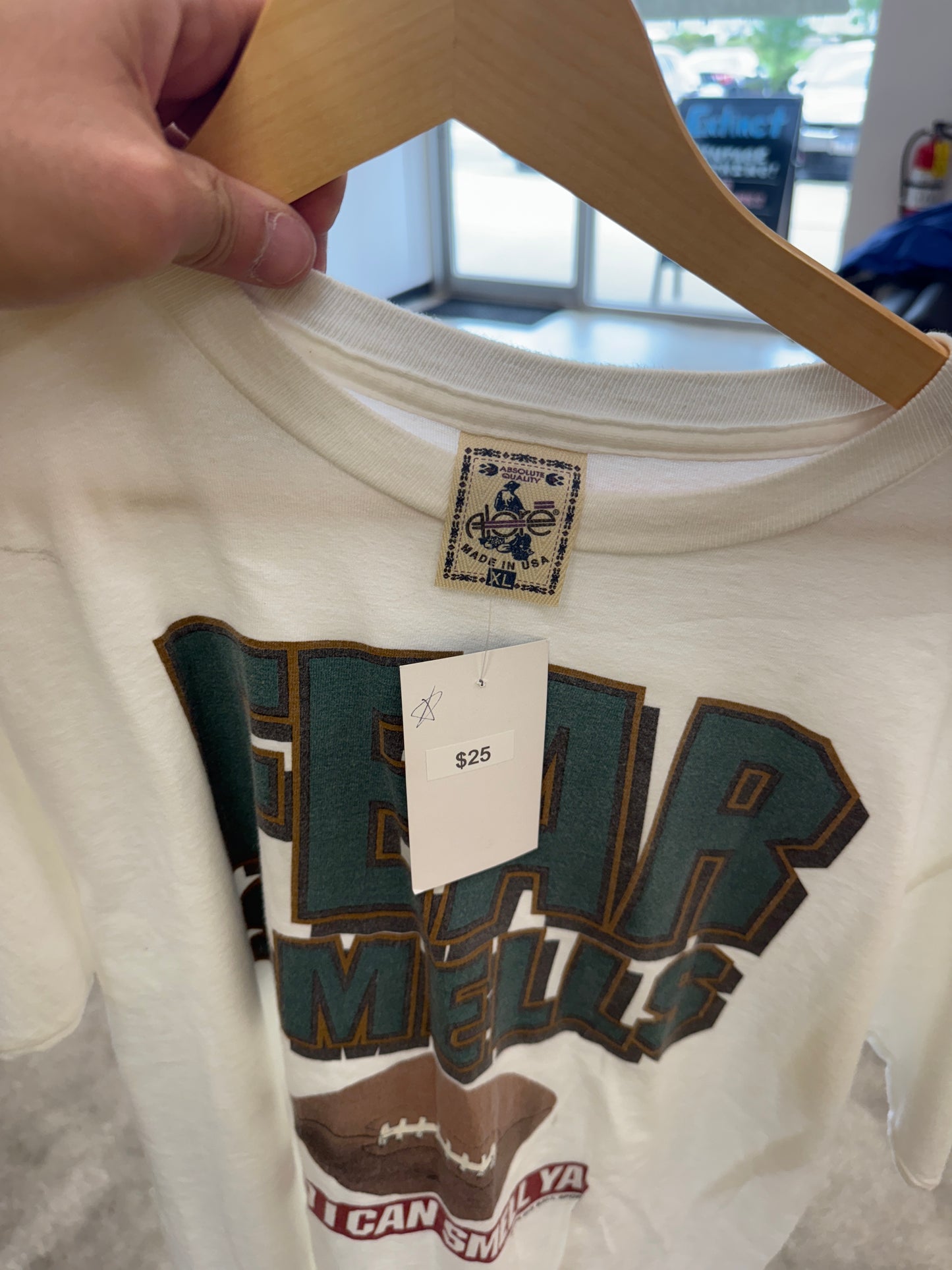 (M) Vintage Football is Life Tee