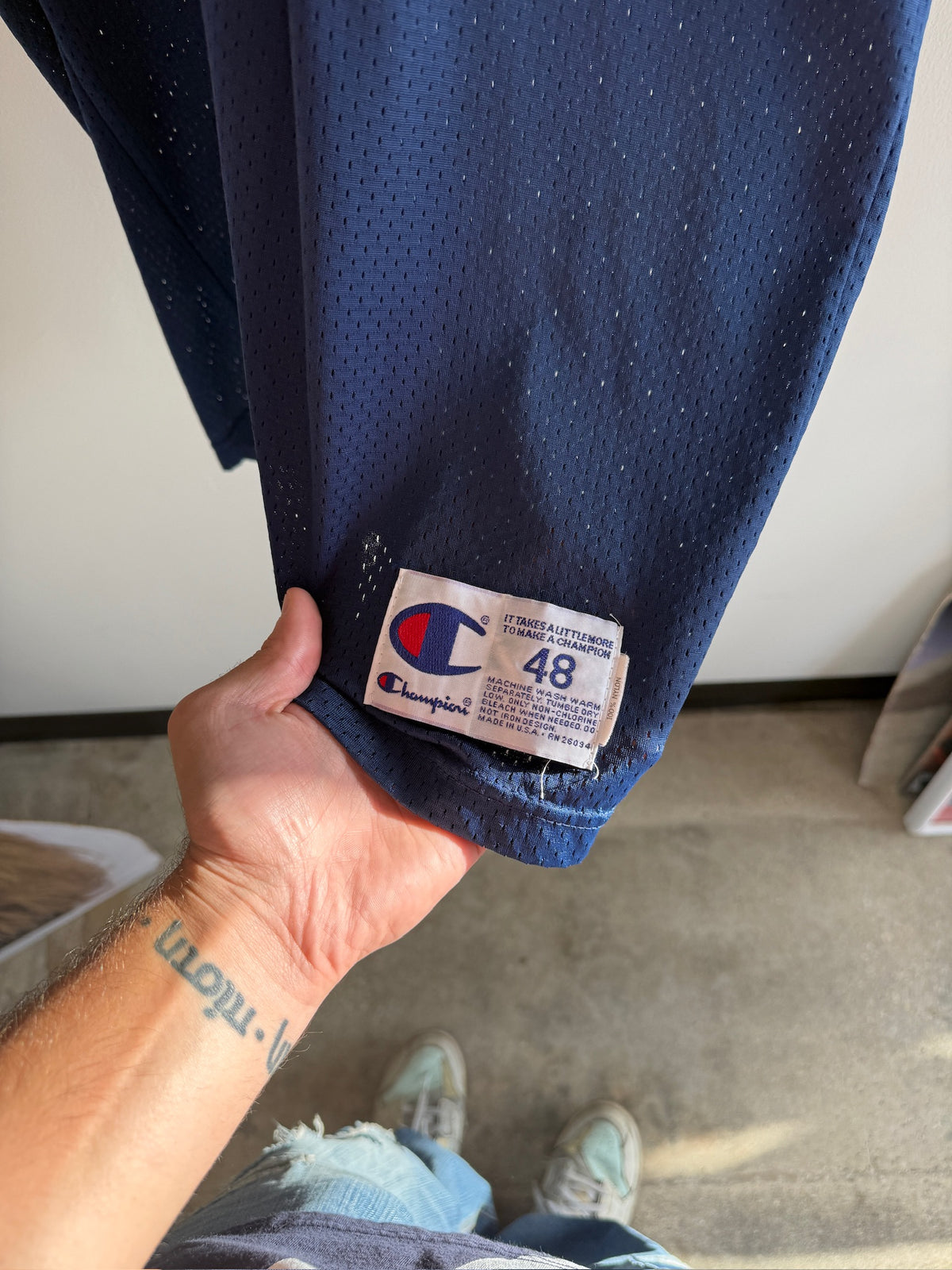 (XL) Vintage Troy Aikman Champion Dallas Cowboys Jersey