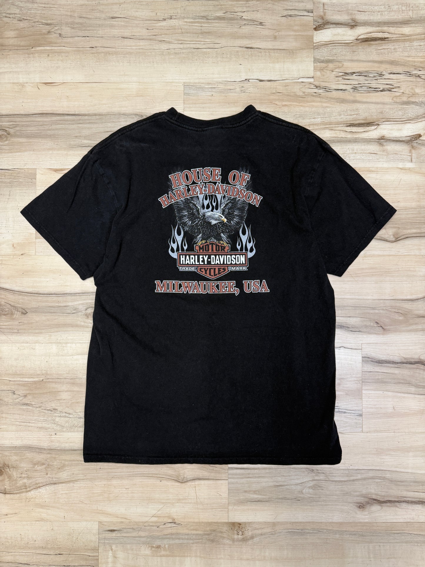 (L) Vintage Harley Davidson Clown Tee