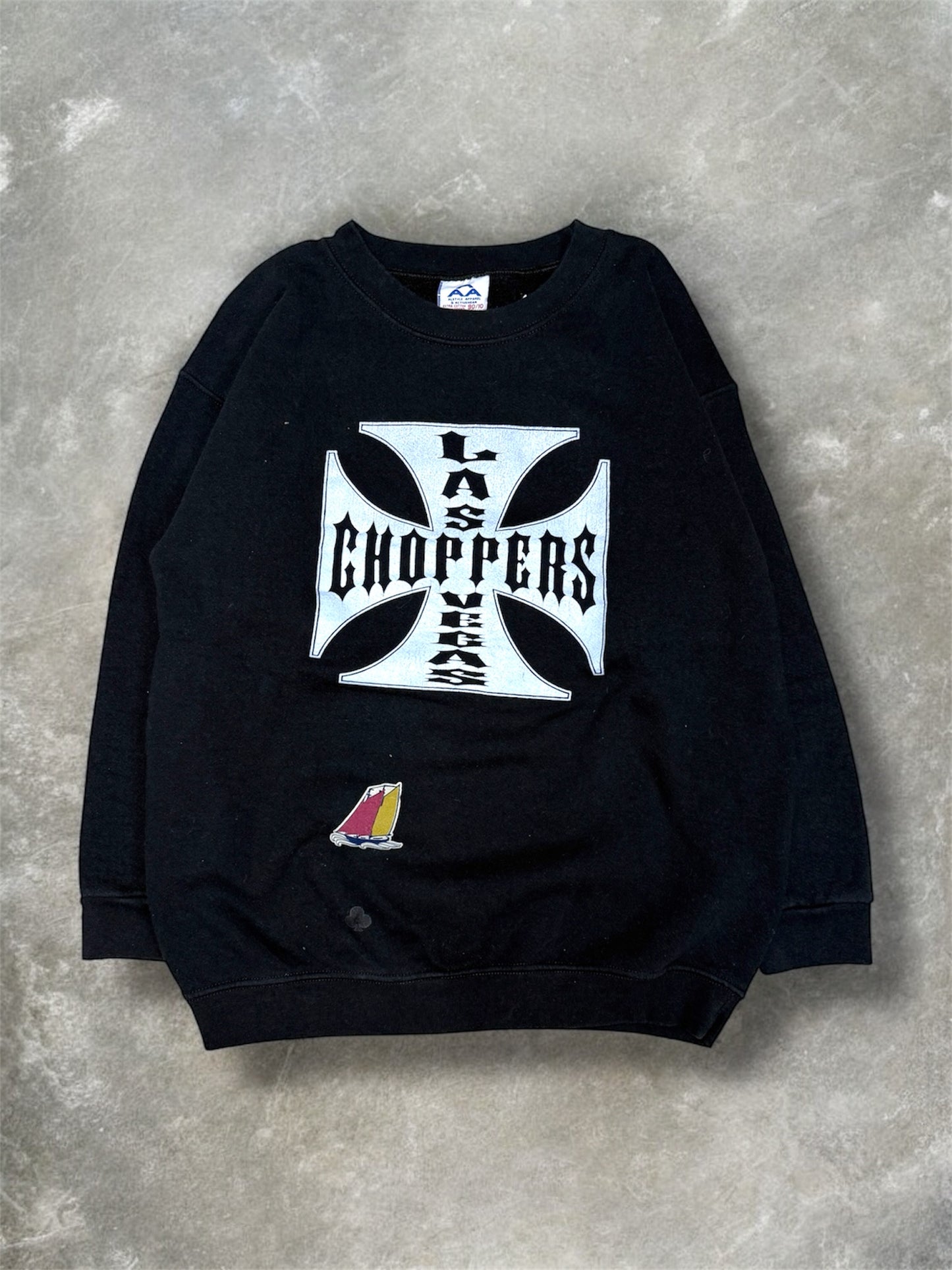 (M/L) Vintage Las Vegas Choppers Crewneck