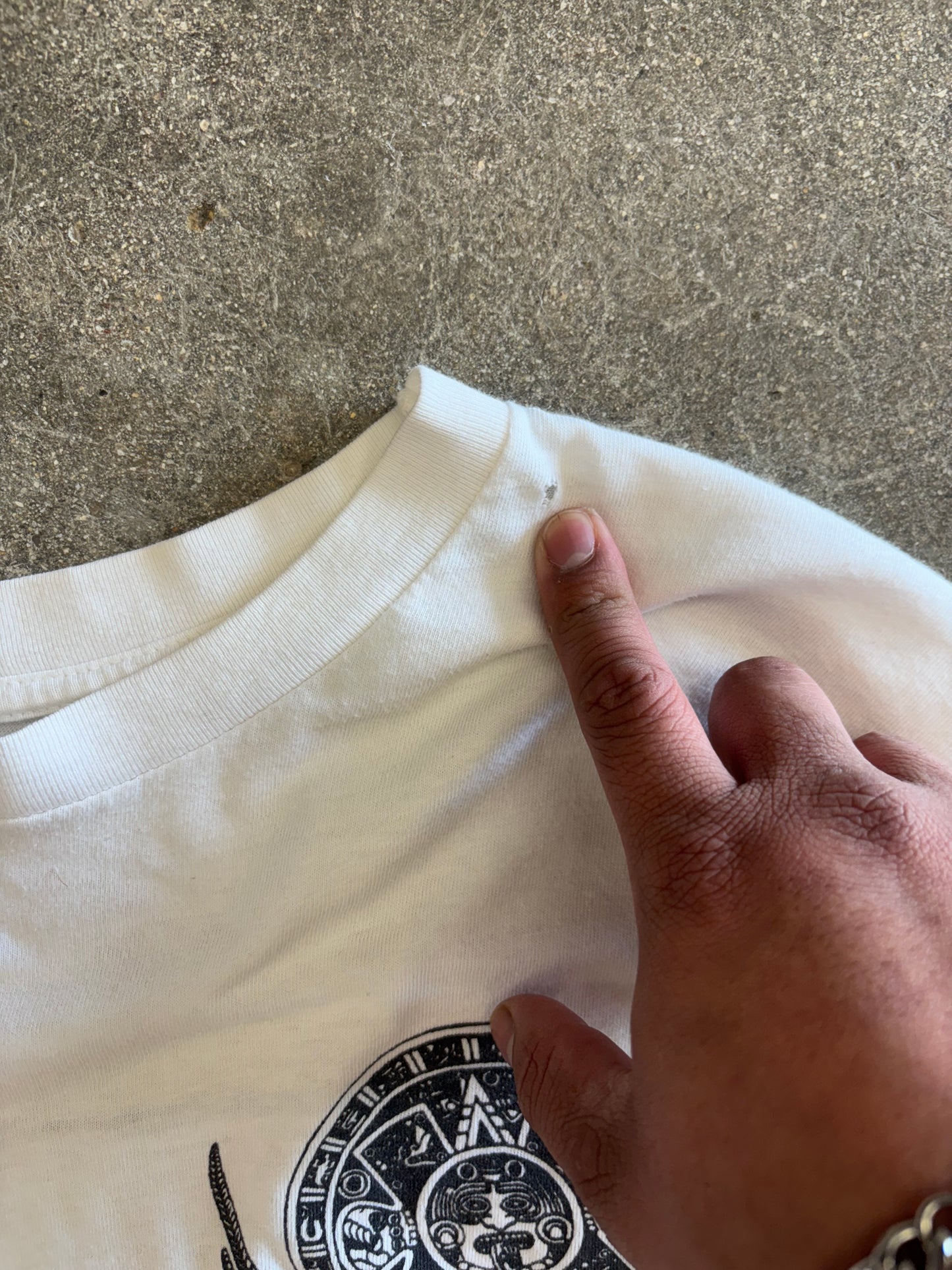 (XL) Vintage 90s Julio Cesar Chavez Boxing White T-Shirt