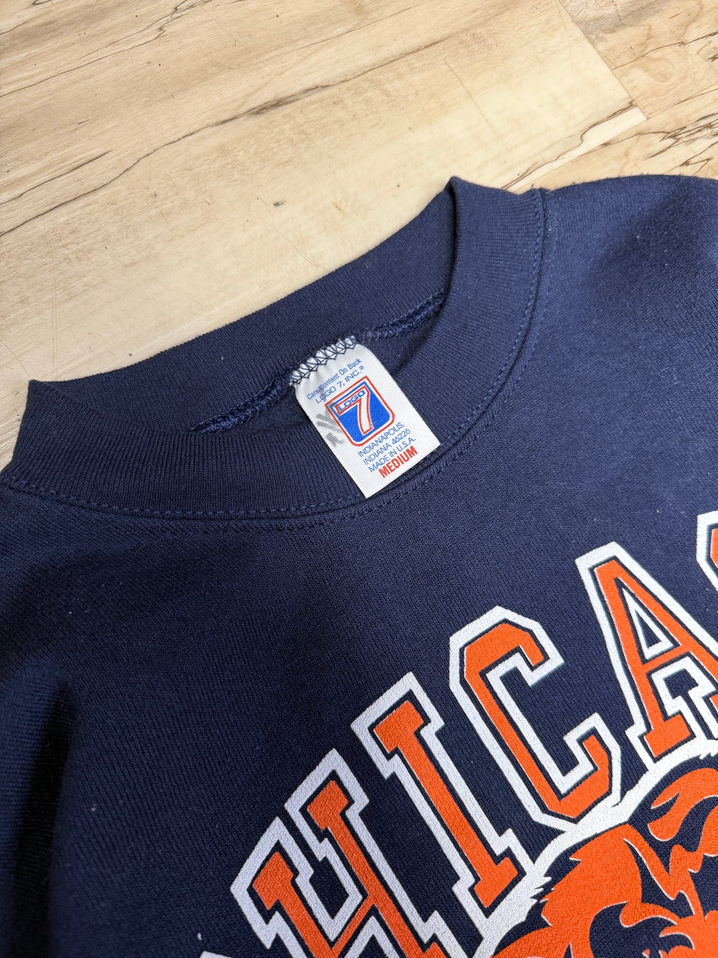 (M) Vintage Chicago Bears Logo 7 Crewneck