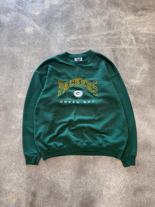 (L) Vintage Green Bay Packers Lee Sports Crewneck