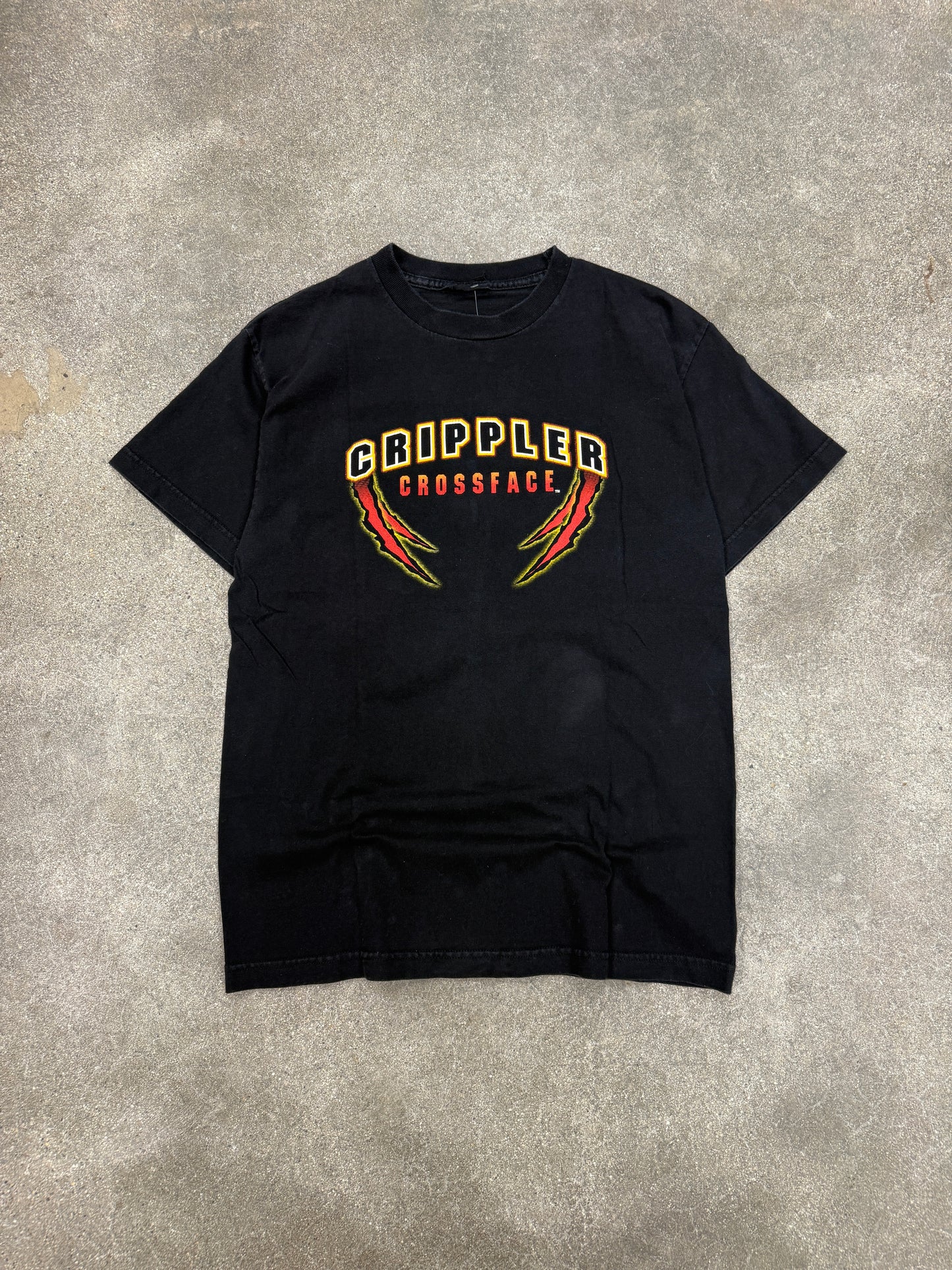 (S/M) Vintage WWE Chris Benoit Crippler Crossface Tee Shirt