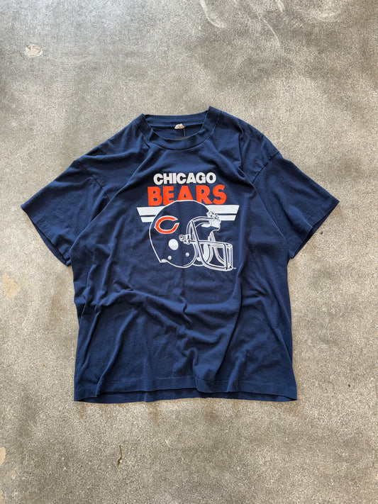 (M) Vintage 90s Chicago Bears Helmet Tee