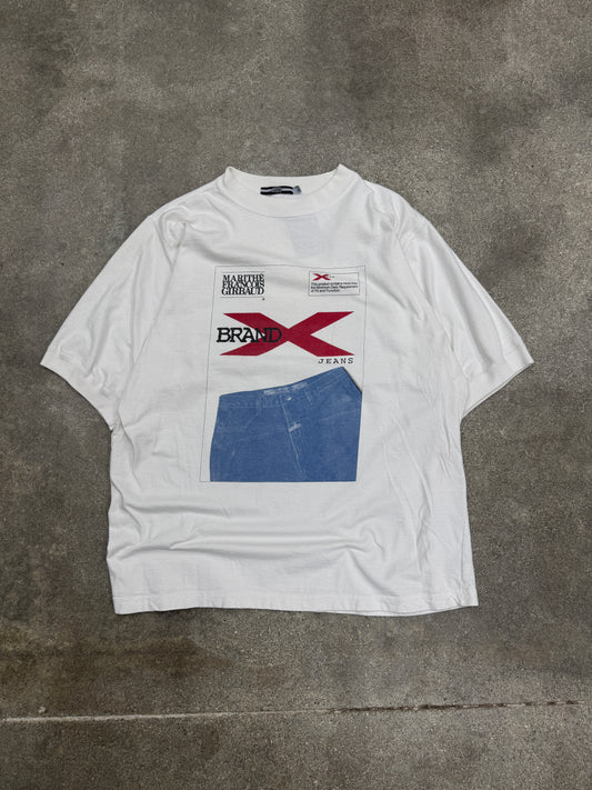 (XL) Vintage Marithe Francois Girbaud Brand X Jeans Promo Tee Shirt
