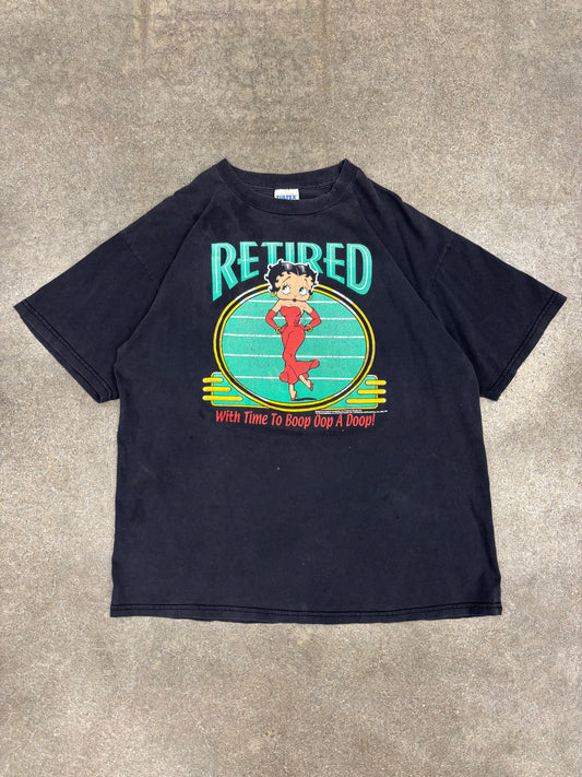 (XL) 1989 Vintage Betty Boop “Retired” Tee Shirt