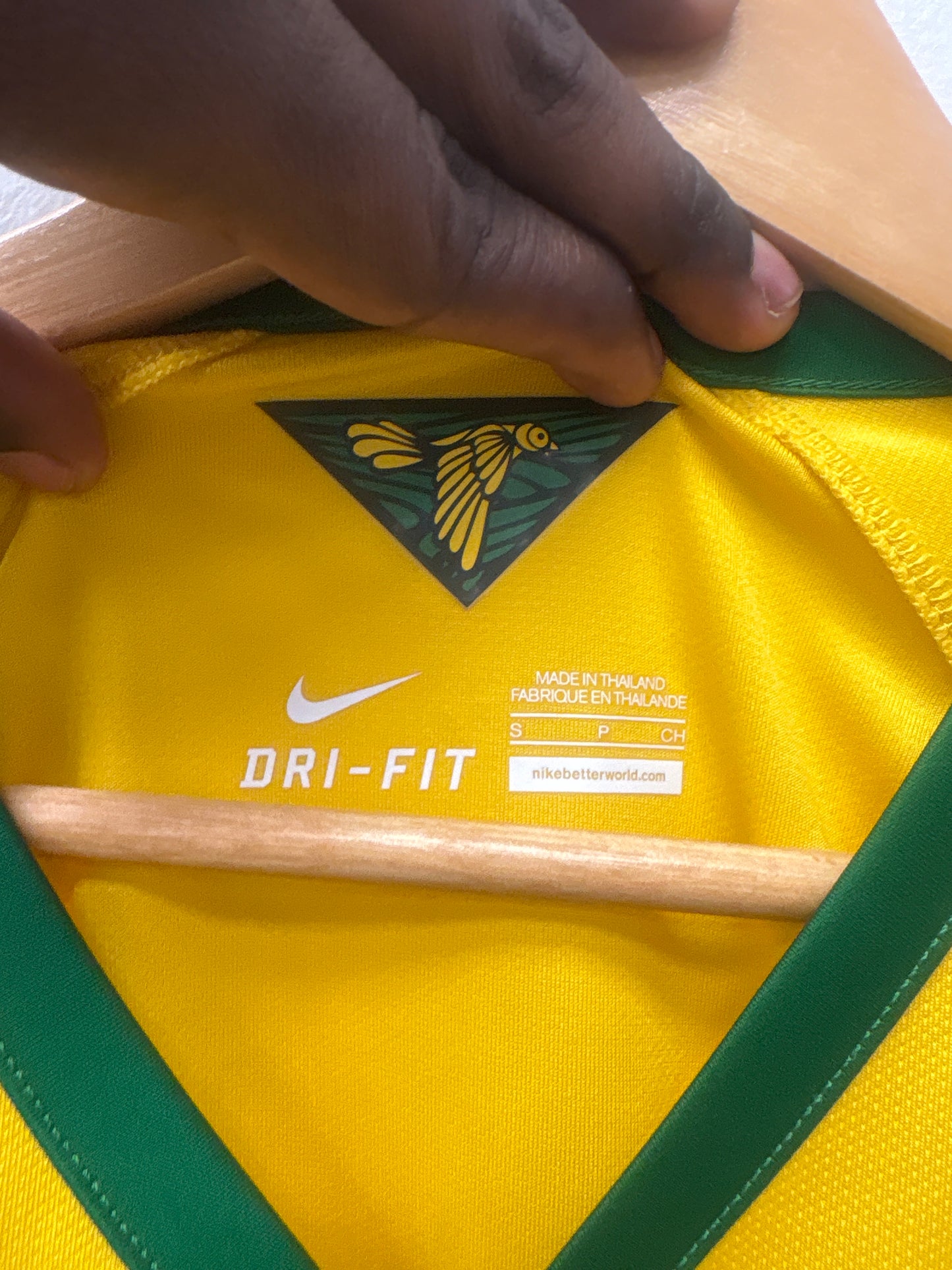 (XS) 2014 Brazil Nike Jersey