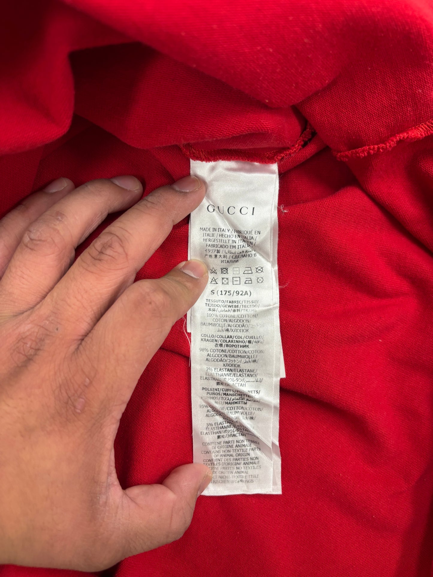 (L) Gucci Jersey Polo Rugby