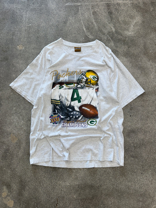 (XL) Vintage Packers Super Bowl Champions Nutmeg Tee