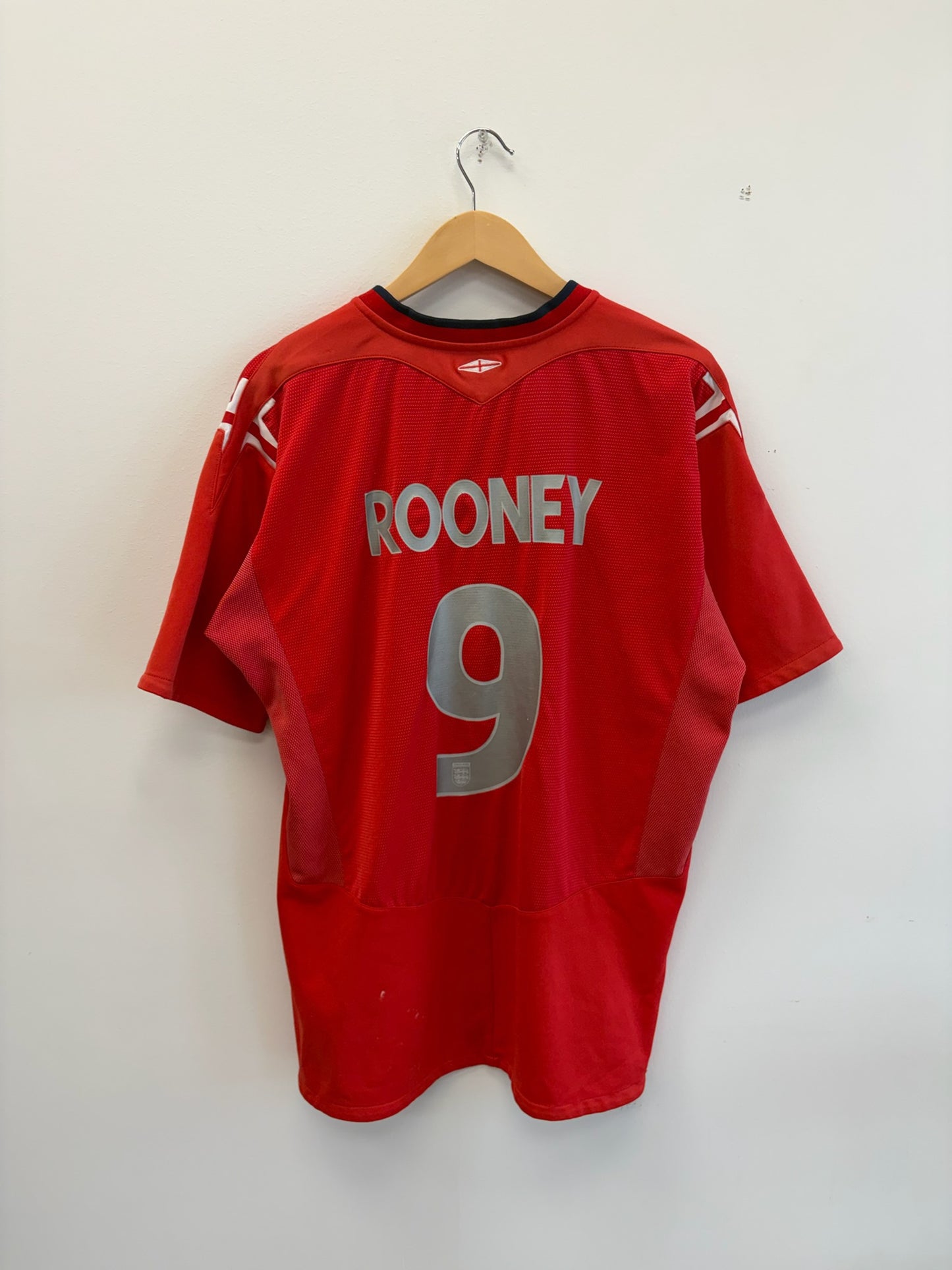 (M) 2004 England Wayne Rooney Jersey