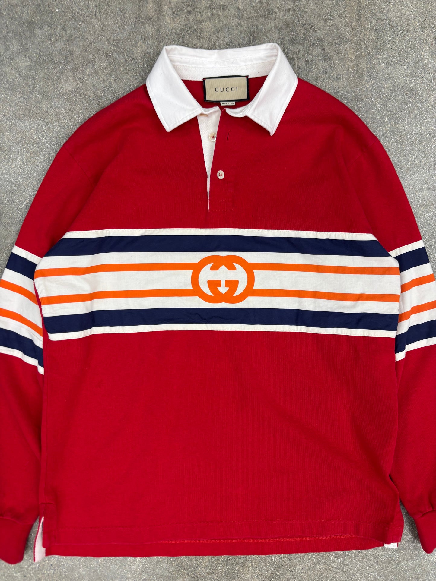 (L) Gucci Jersey Polo Rugby