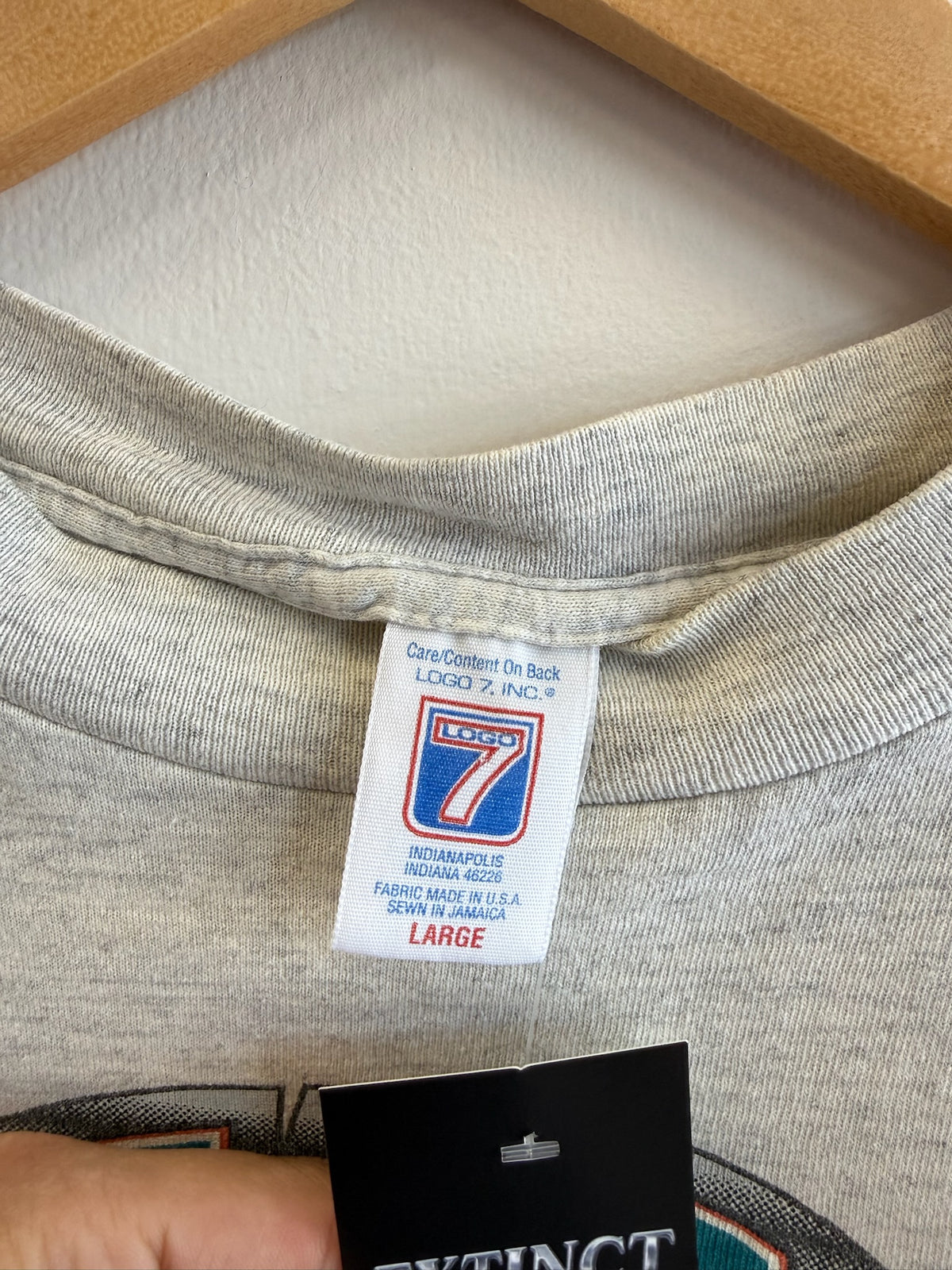 (L) Vintage Miami Dolphins Spellout Tee