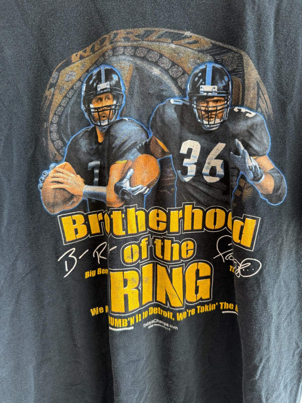 (M) Big Ben Steelers Tee