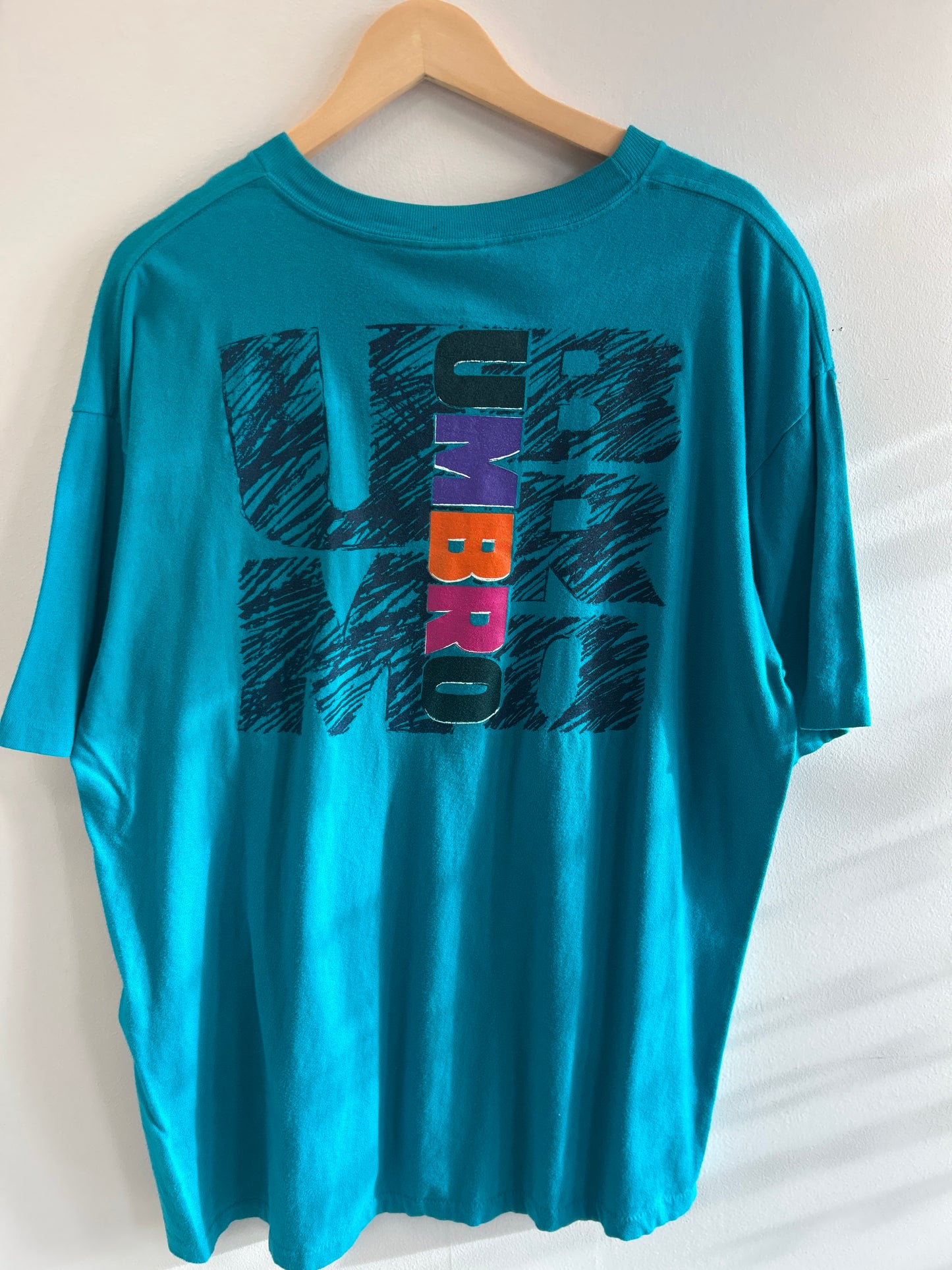 (XL) Vintage Umbro Teal Tee