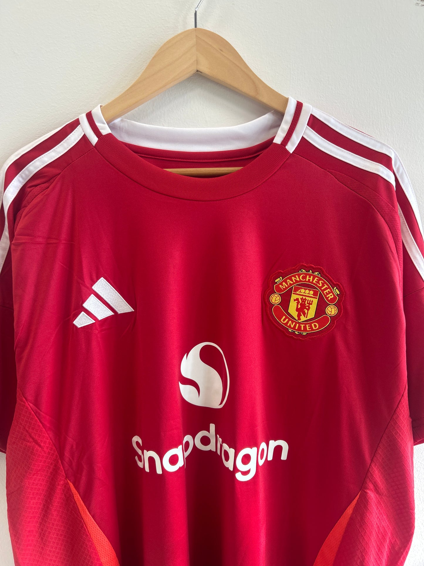 (XL) 2024/25 Manchester United Adidas Jersey