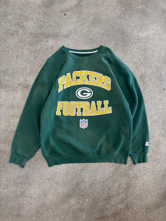 (L) Vintage 90s Starter Green Bay Packers Crewneck