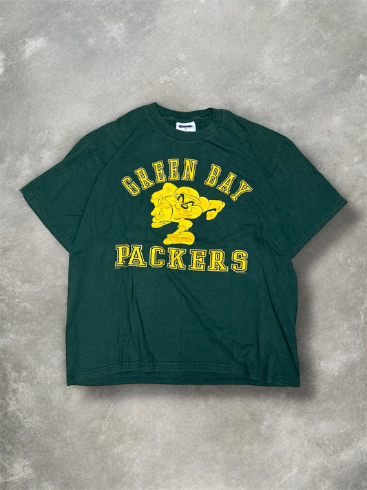 (XL) Vintage Taz Packers Shirt