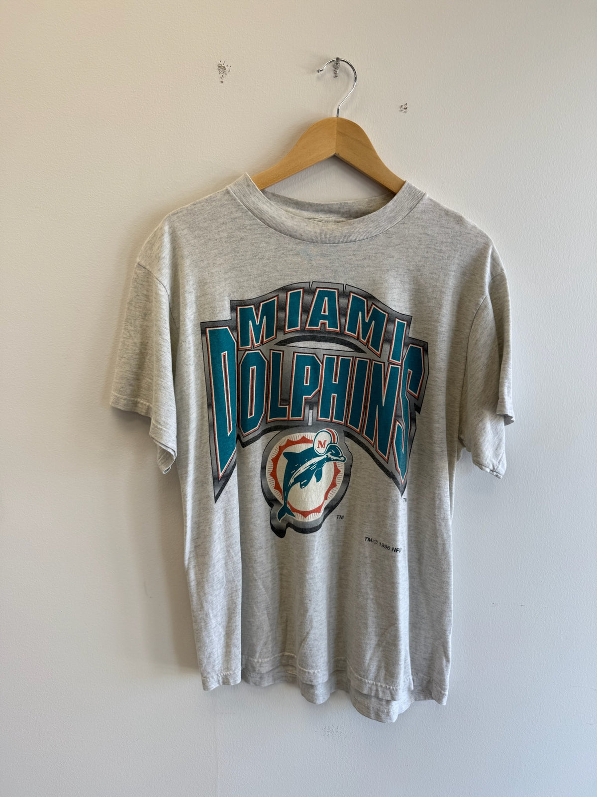 (L) Vintage Miami Dolphins Spellout Tee