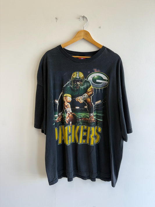 (XXL) Vintage Packers Player Hiking Tee