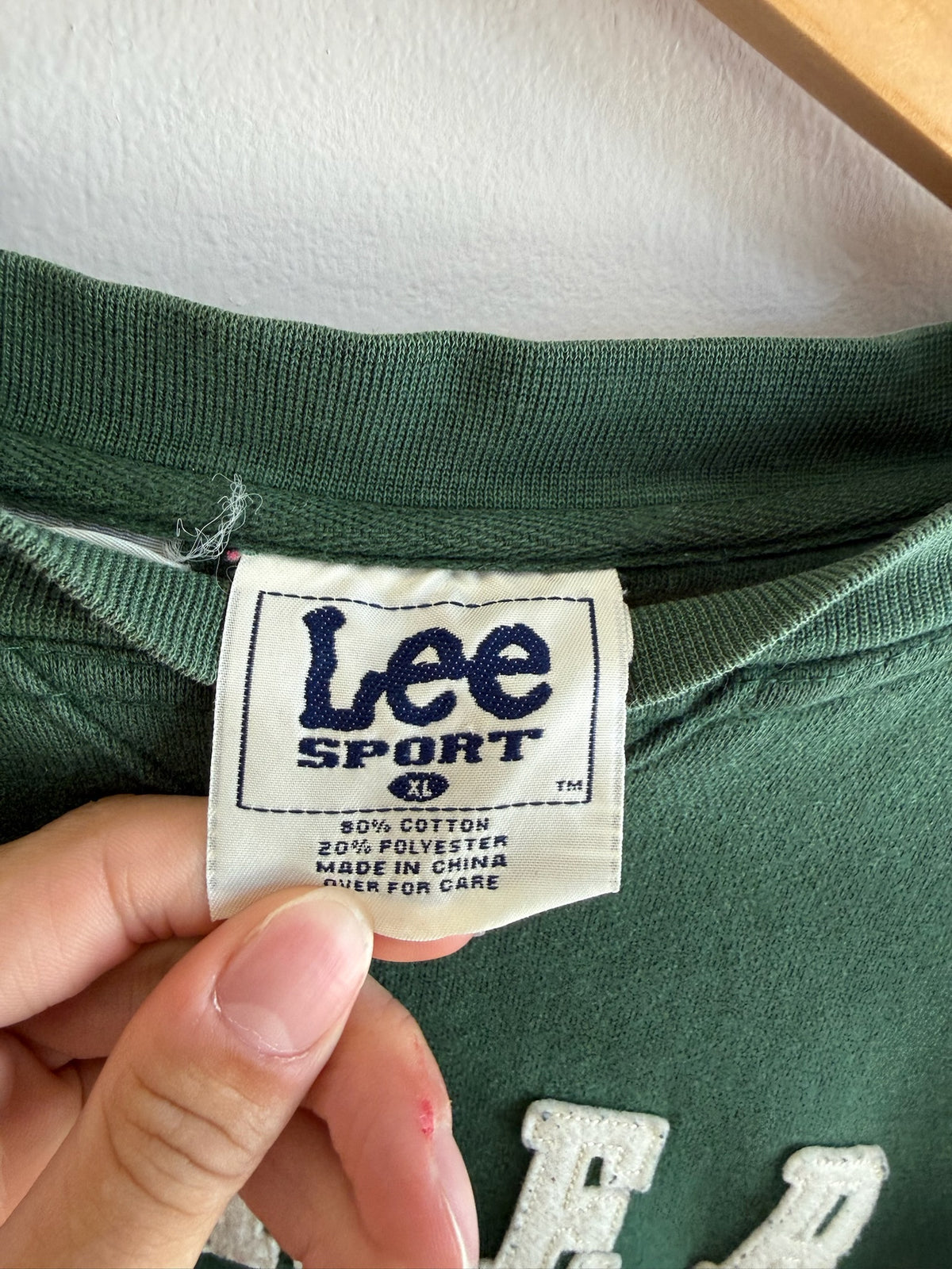 (XL) Vintage Packers spellout crewneck