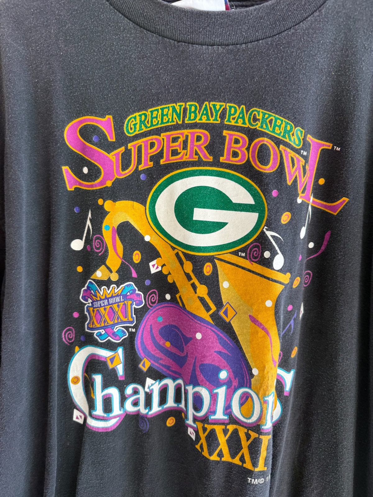 (XL) Vintage Green Bay Packers Superbowl Champions XXXI Tee