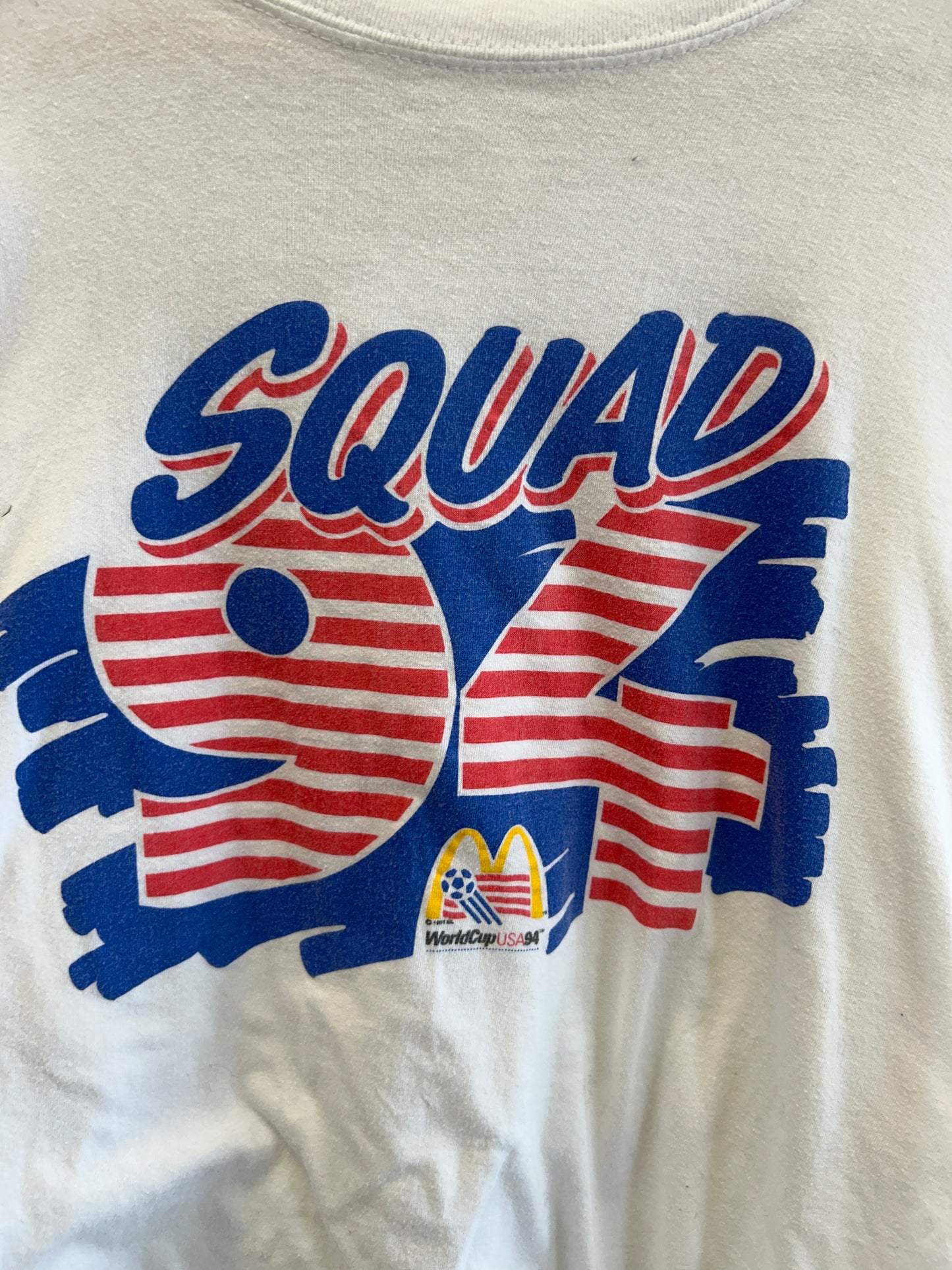(L) Vintage World Cup 1994 Mcdonalds Promo Tee