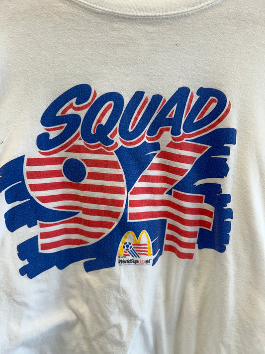 (L) Vintage World Cup 1994 Mcdonalds Promo Tee
