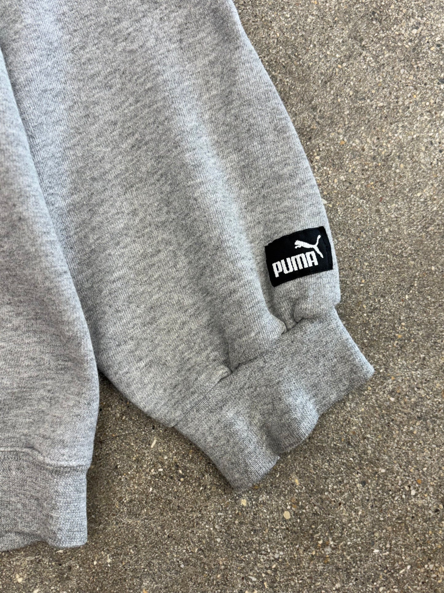 (M) Vintage 00s Puma Cleveland Browns Grey Crewneck
