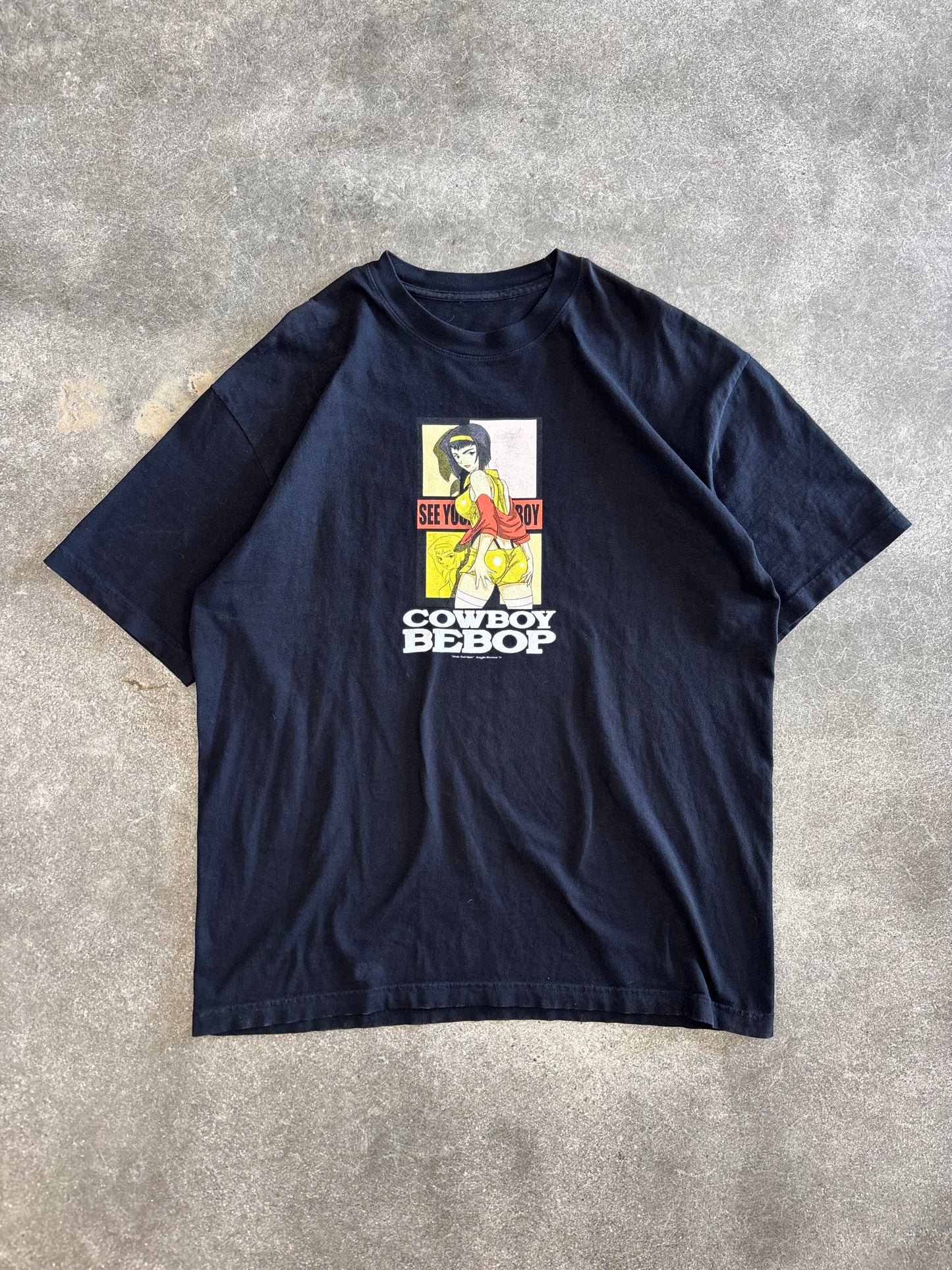 (XL) Cowboy Bepop Black T-Shirt