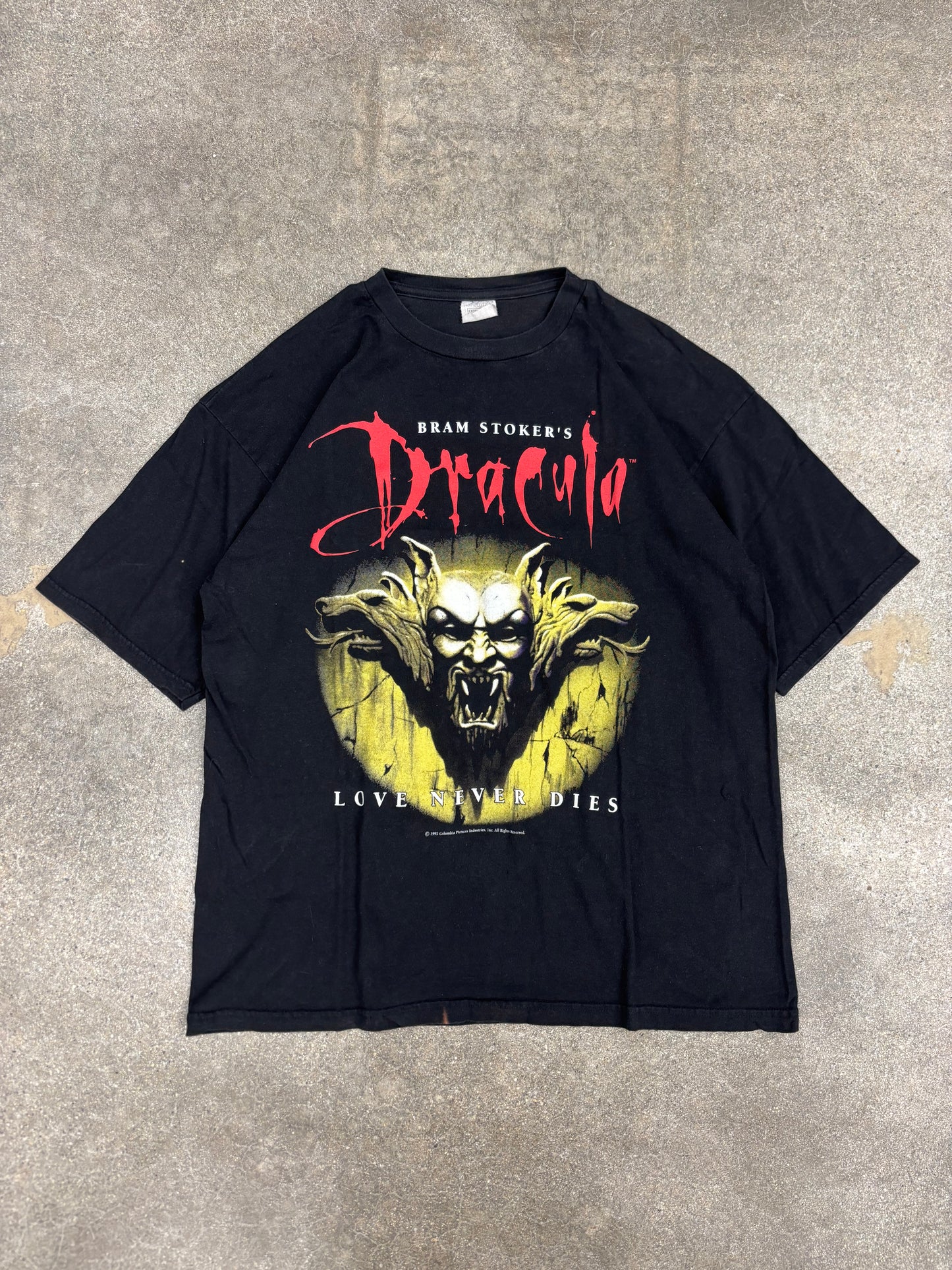 (XL) Vintage 1992 Drácula “Love Never Dies” Movie Promo T-Shirt