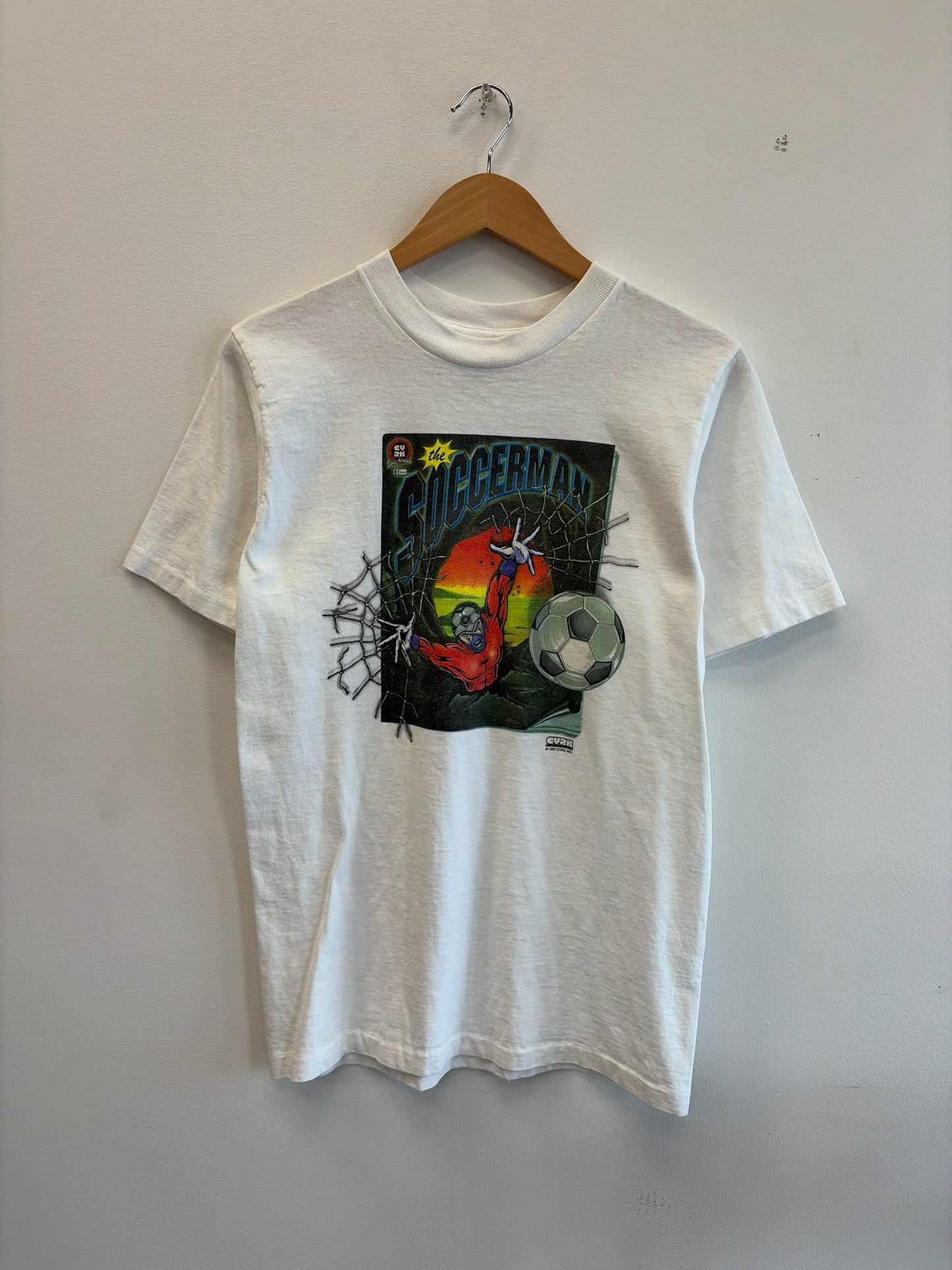 (S) Vintage Soccerman CVRK Tee Shirt
