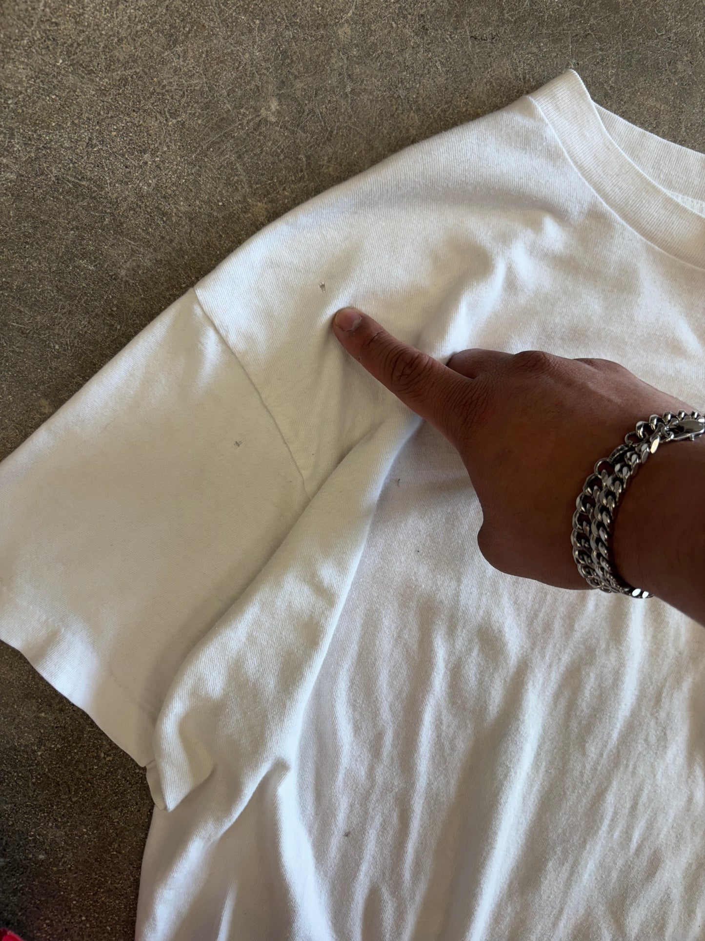 (XL) Vintage 90s Julio Cesar Chavez Boxing White T-Shirt