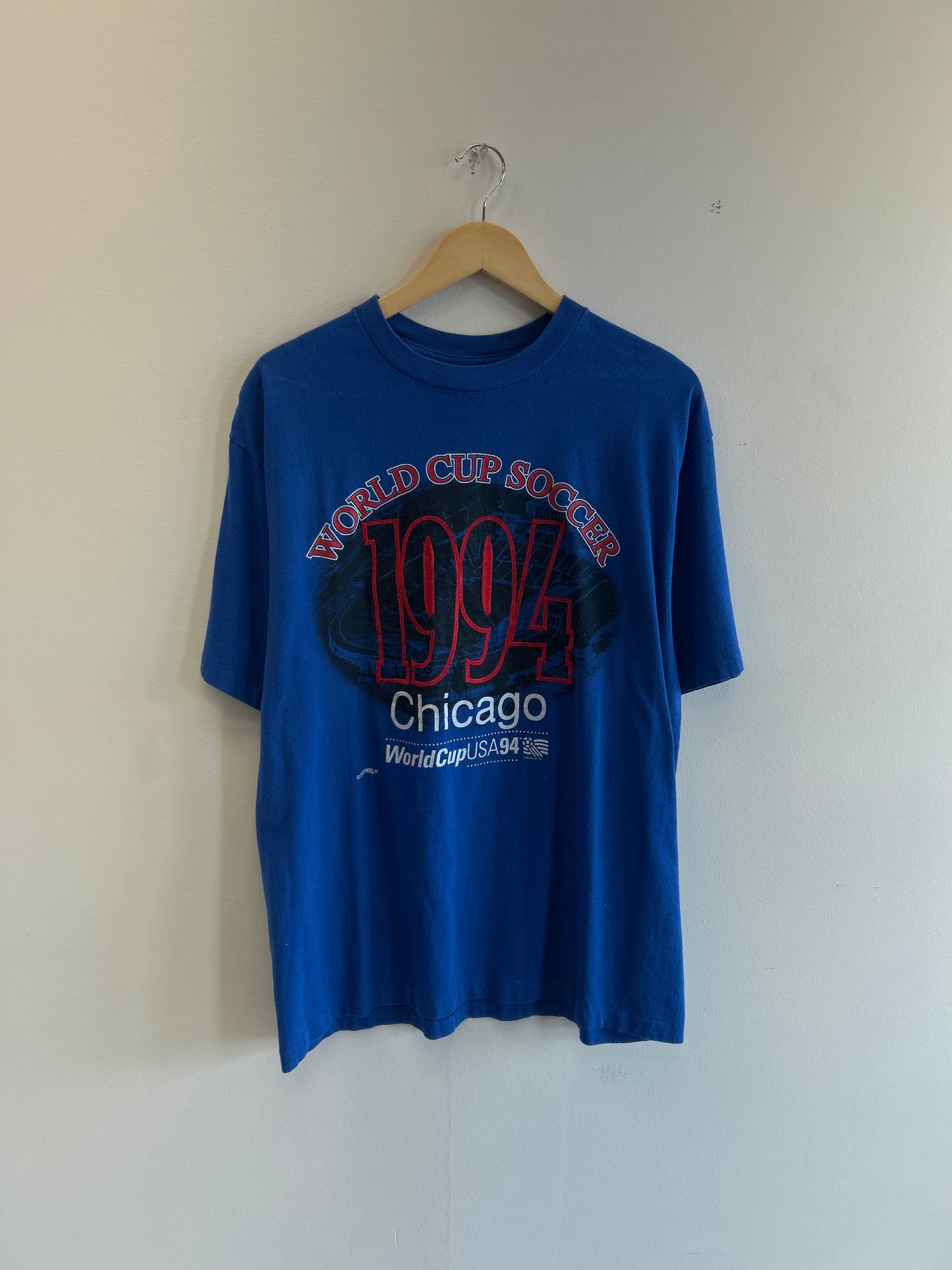 (M/L) Vintage World Cup 1994 Chicago Nutmeg tee
