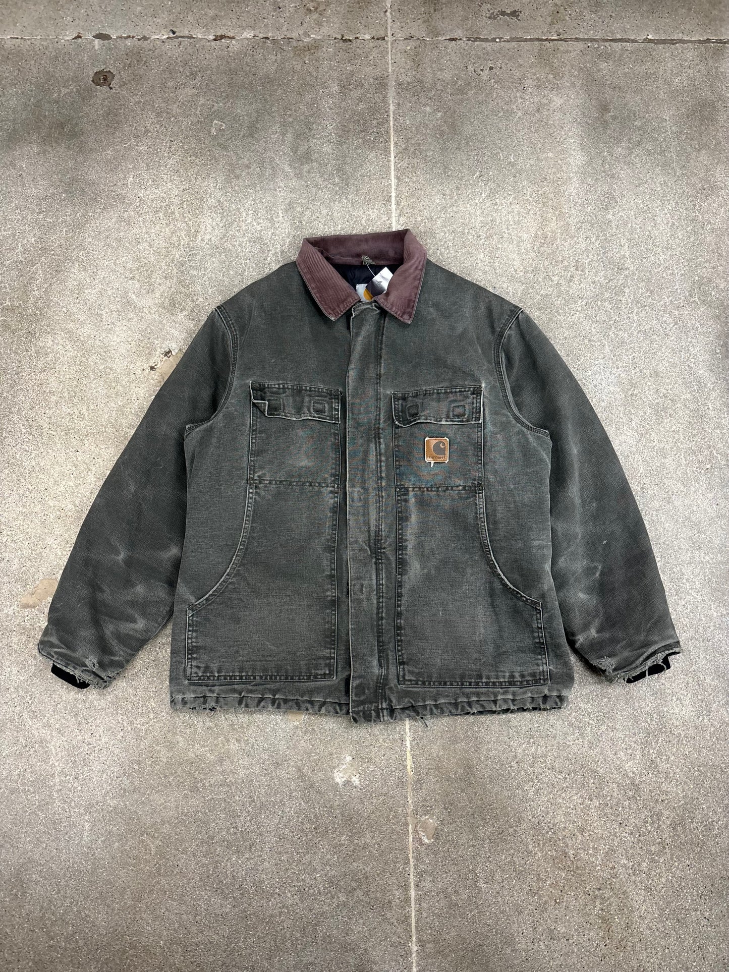 (L) Vintage 00s Mossy Green Carhartt Arctic Jacket