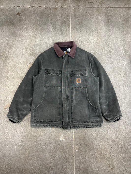 (L) Vintage 00s Mossy Green Carhartt Arctic Jacket