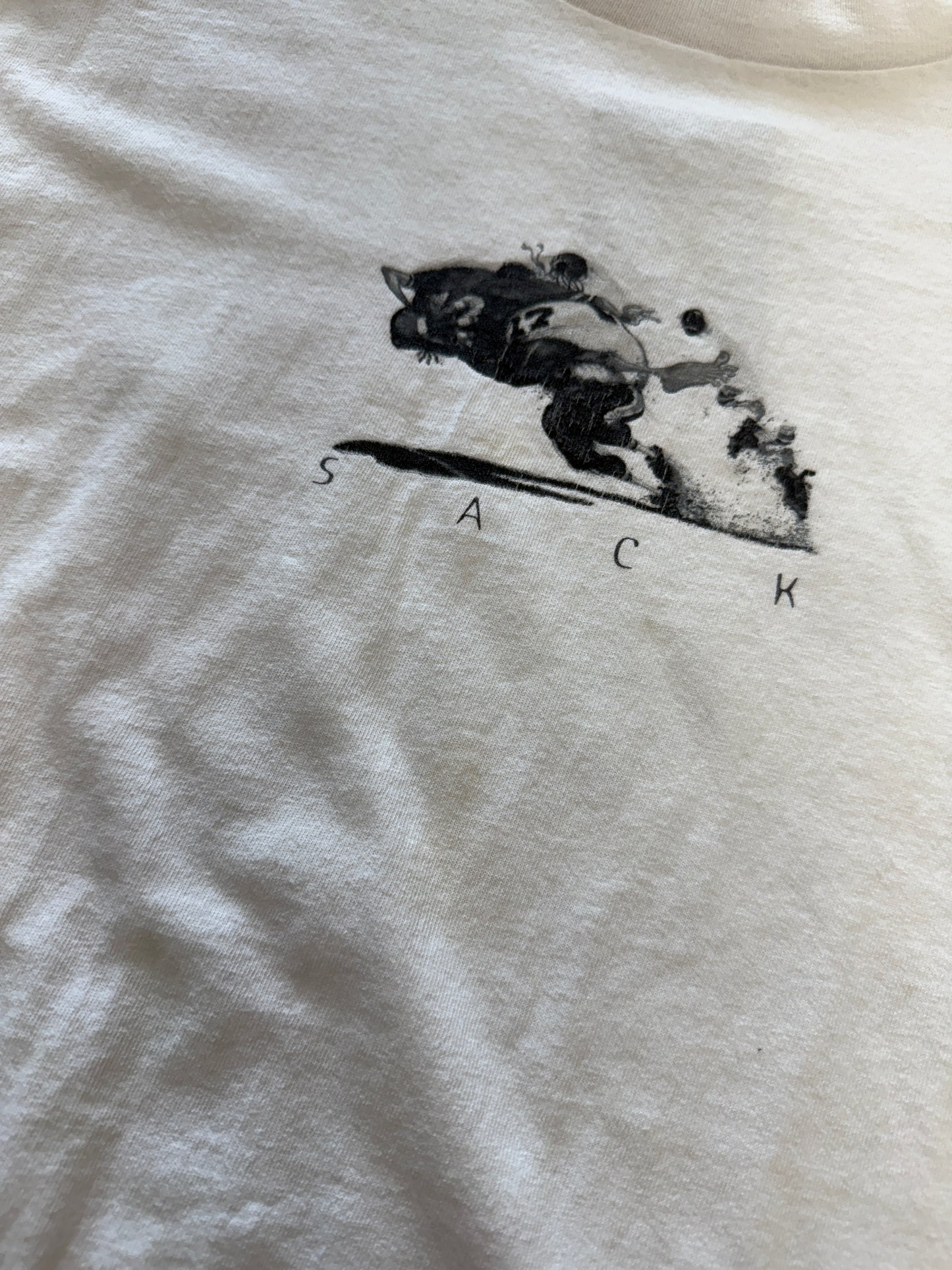 (XL) Vintage Football Sack Tee