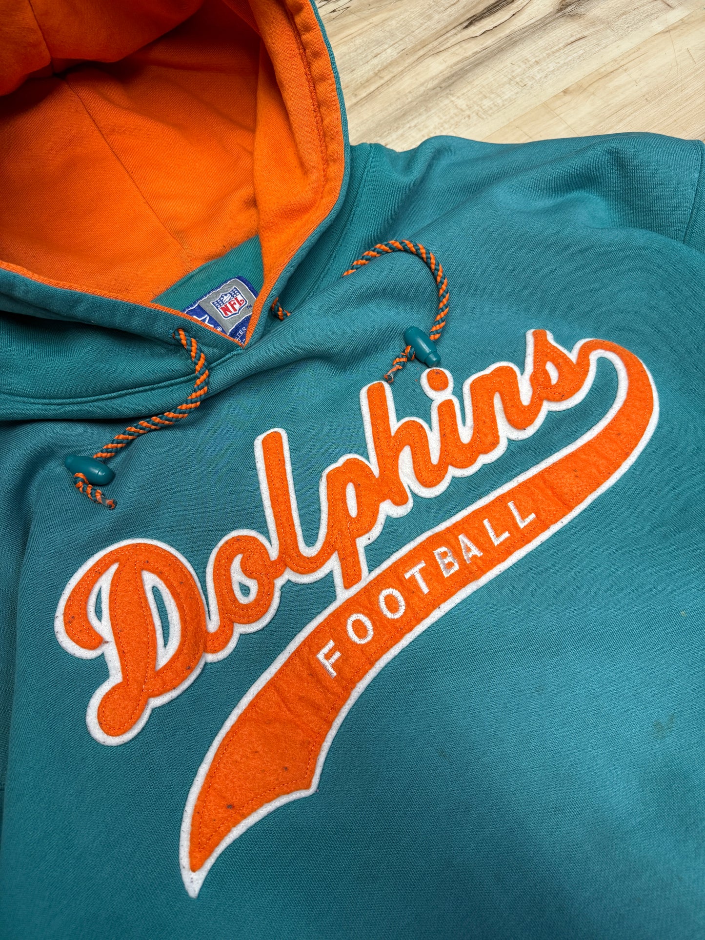 (XL) Vintage Miami Dolphins Starter Hoodie