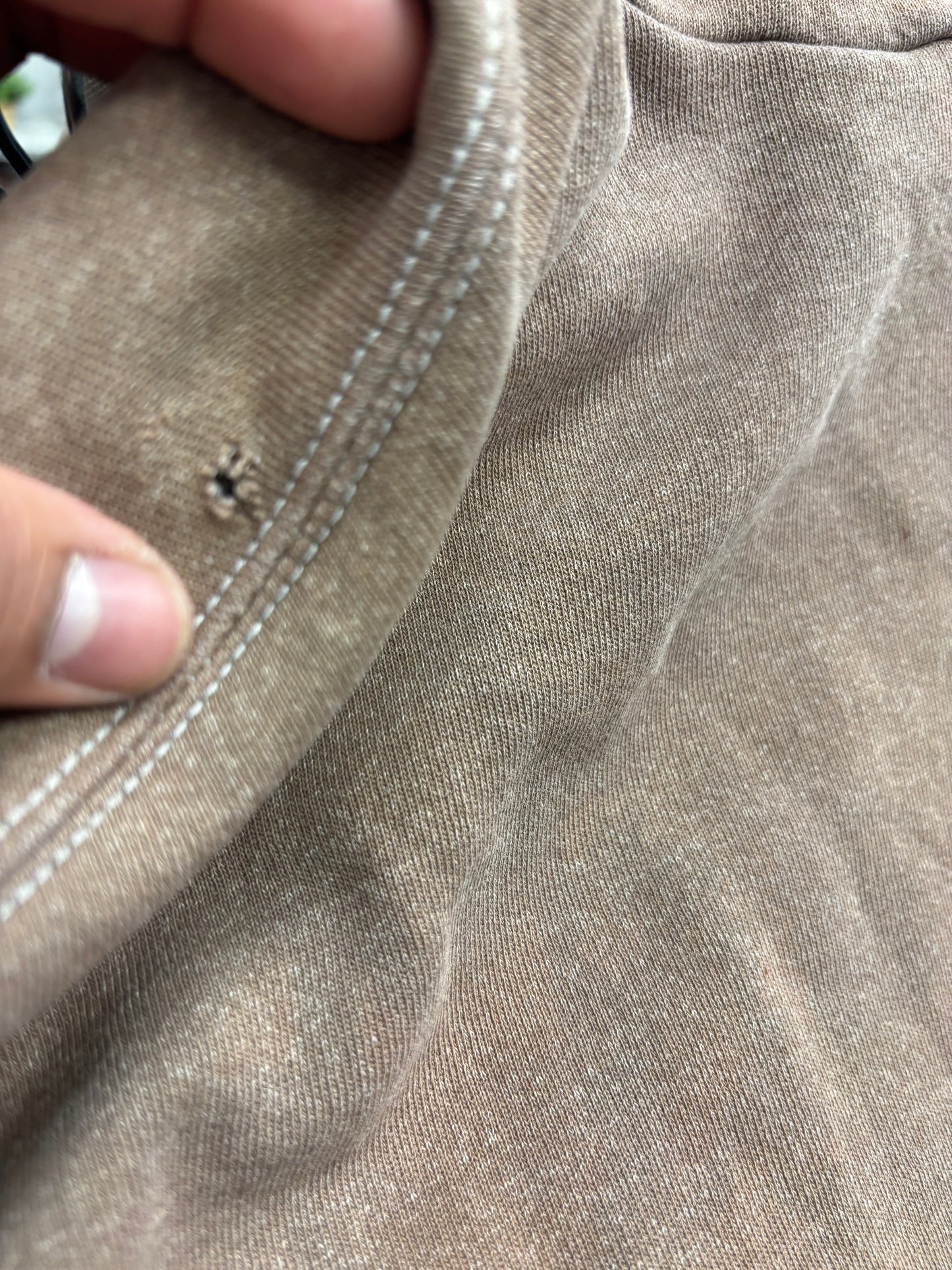(XXL) Vintage Brown Nike Center Swoosh Hoodie Sweatshirt