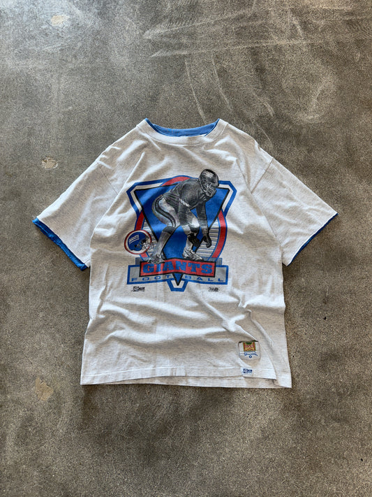 (L) Vintage 1991 Salem Sportswear New York Giants Player Tee