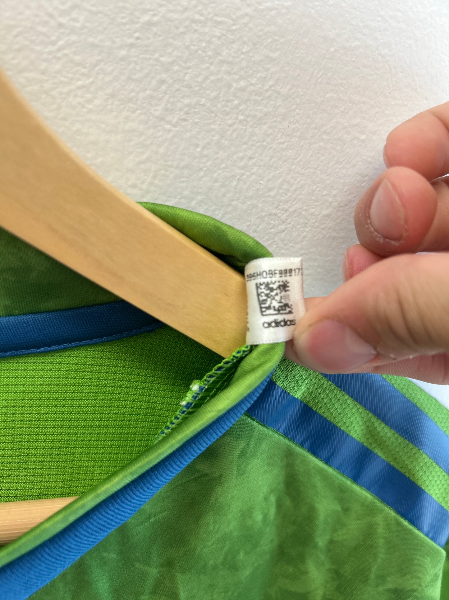 (M) 2018 Seattle Sounders Longsleeve Adidas Ward Jersey
