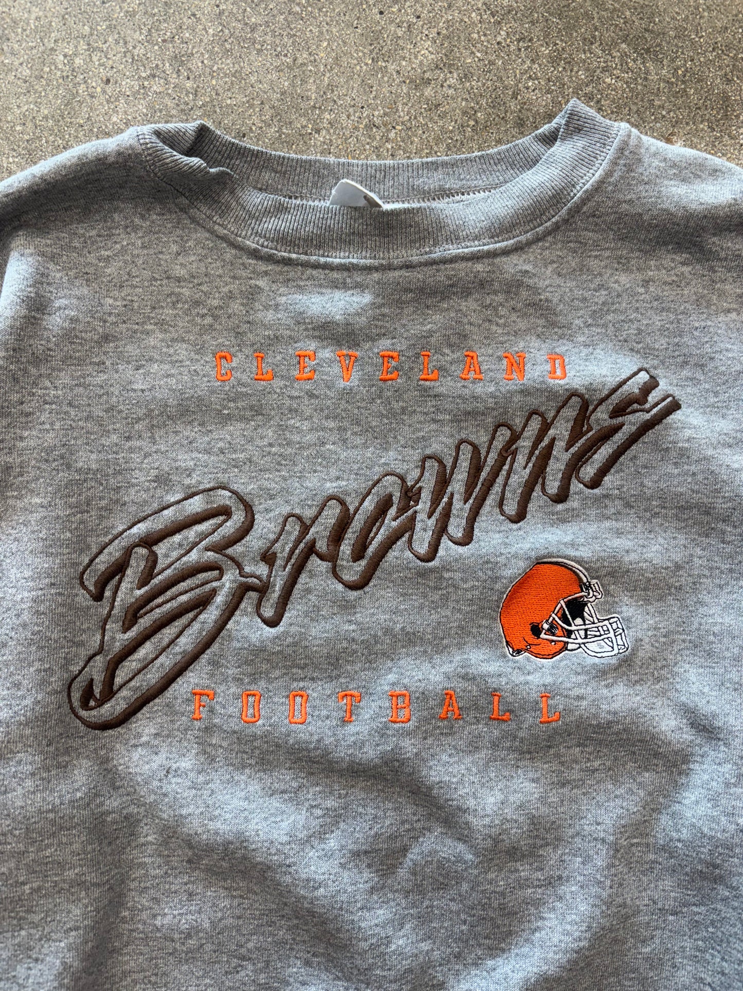 (XL) Vintage 90s Logo Athletics Cleveland Browns Crewneck