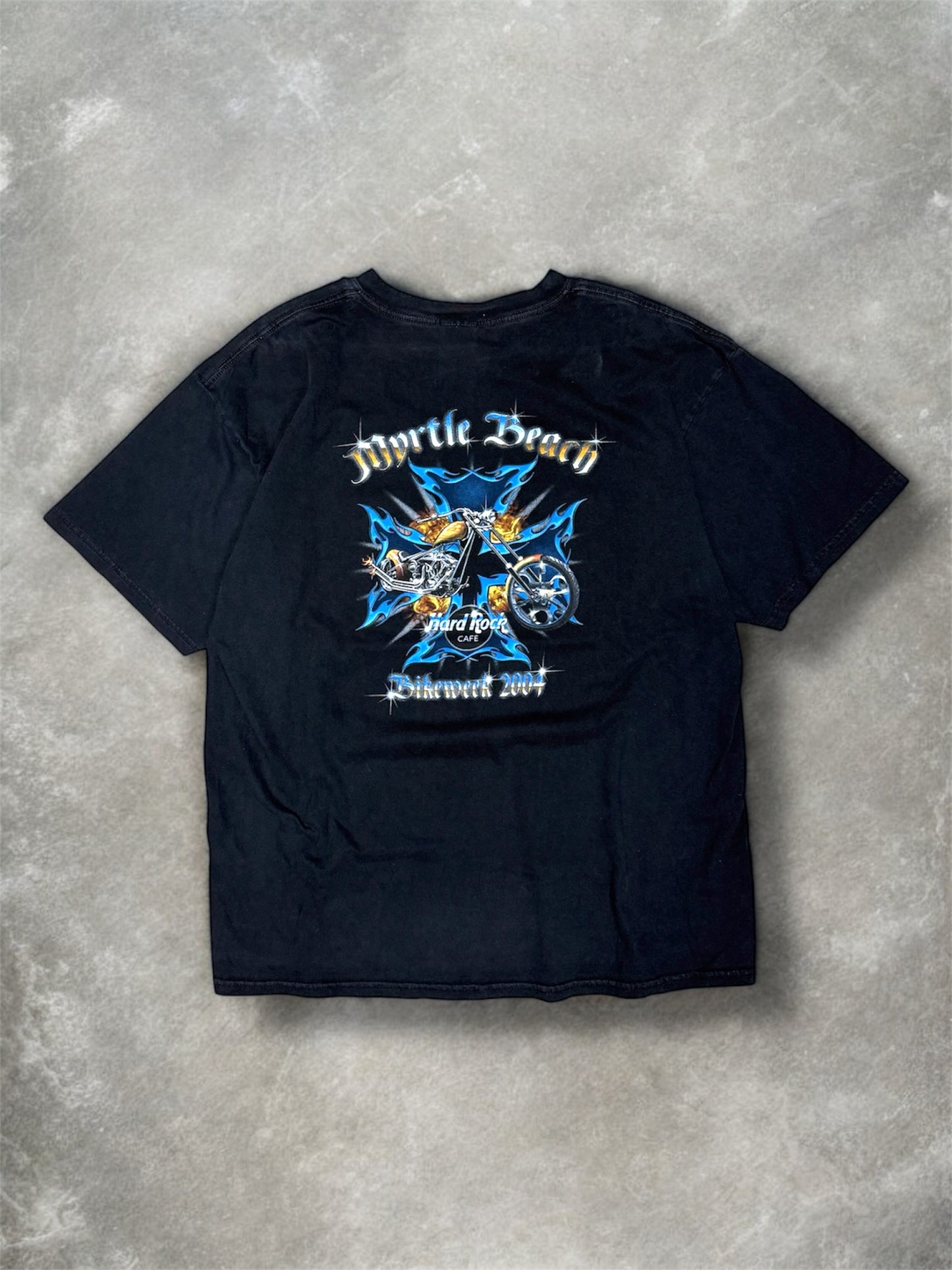 (XL) Vintage 00s Hard Rock Cafe Biker shirt