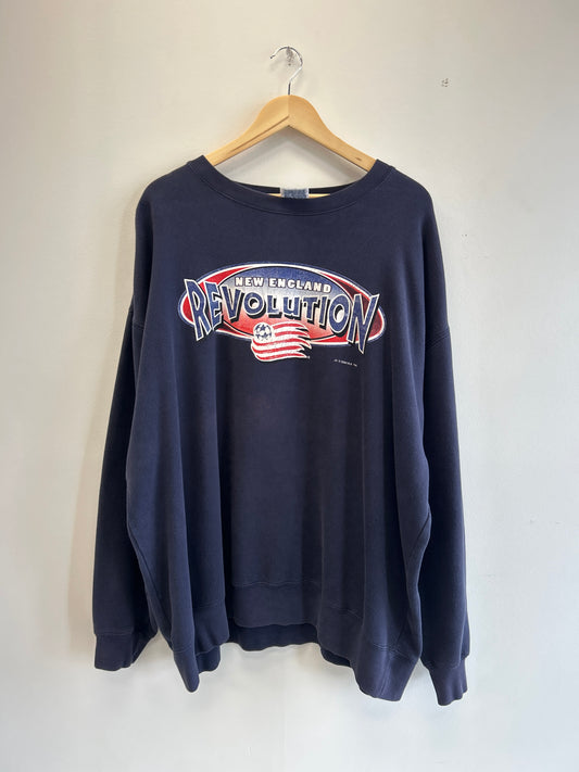 (XXL) 2002 Vintage New England Revolution crewneck