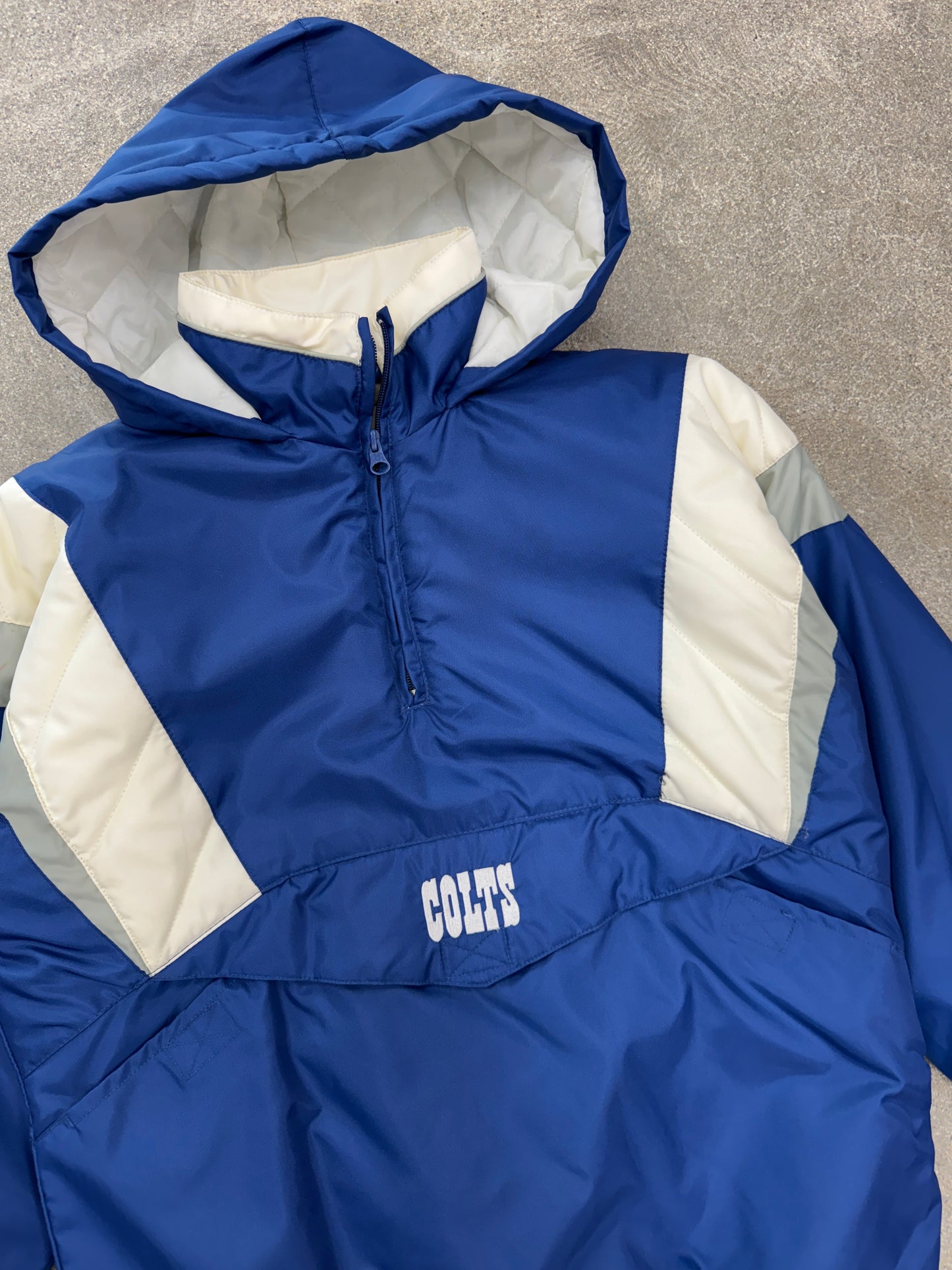 (M) Vintage Reebok Indianapolis Colts Kangaroo pouch Jacket