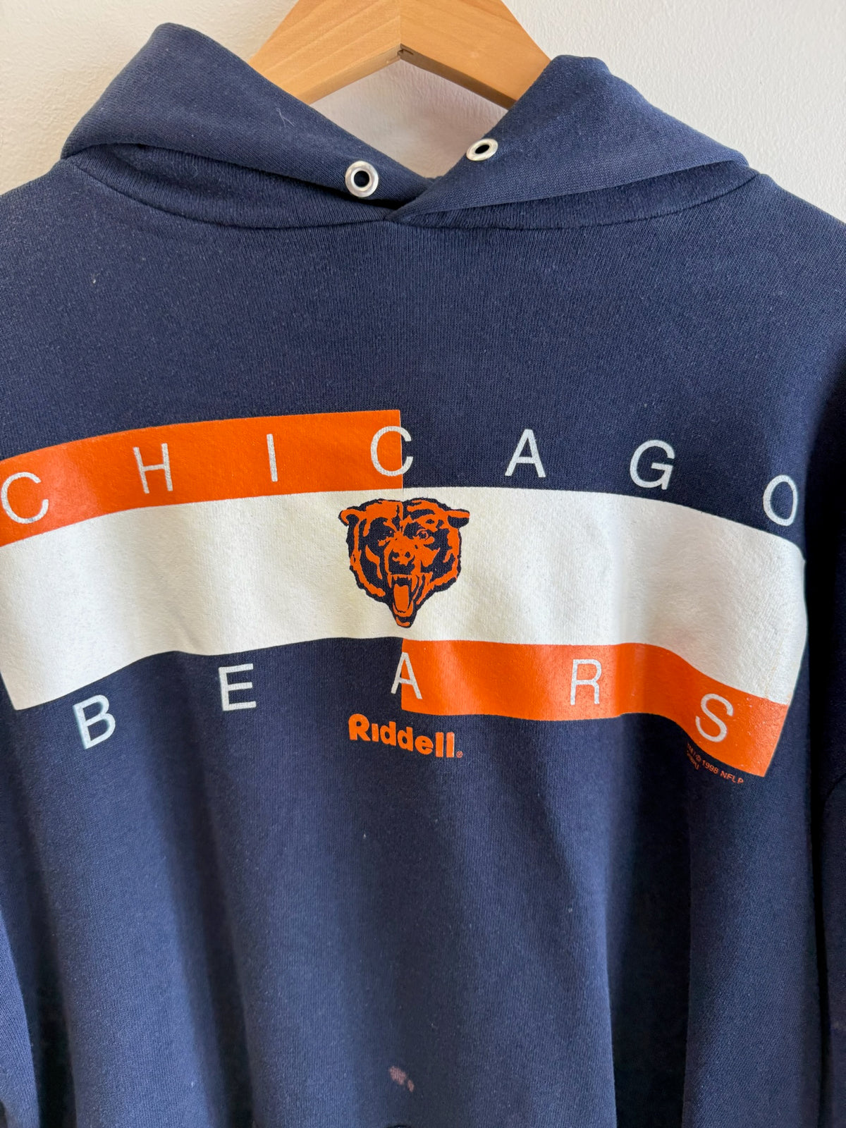 (XL) Chicago Bears Riddell Hoodie