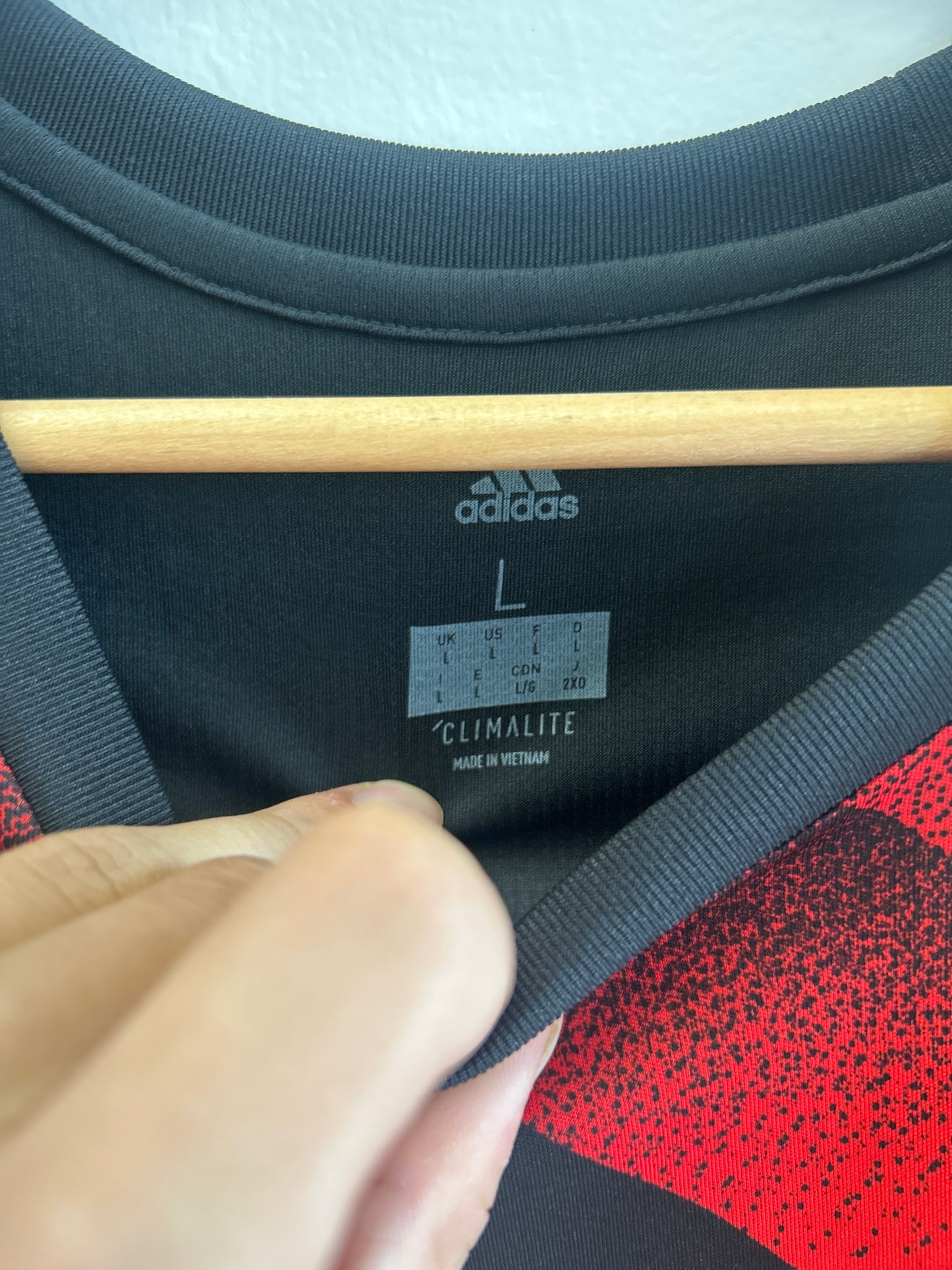 (L/XL) 2017/18 Manchester United Pre-Match Training Kit