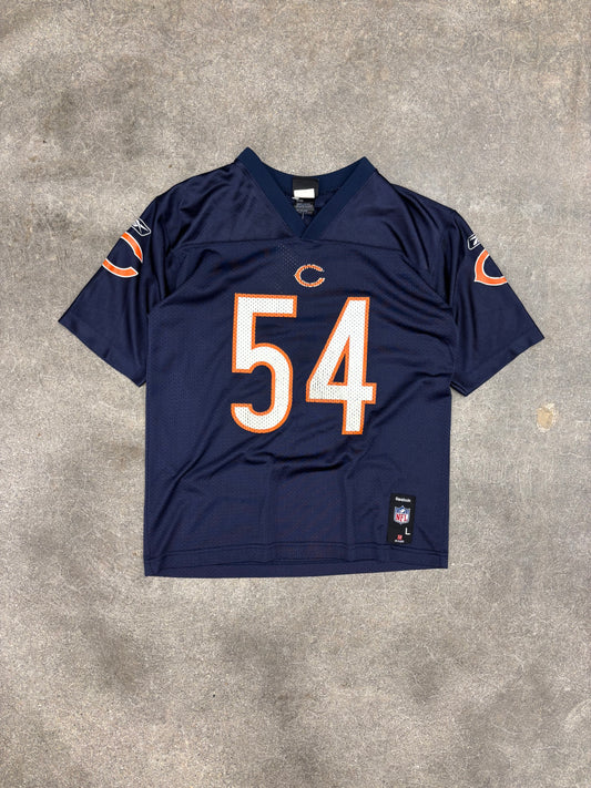 (S) NFL Chicago Bears Urlacher #54 Navy Jersey